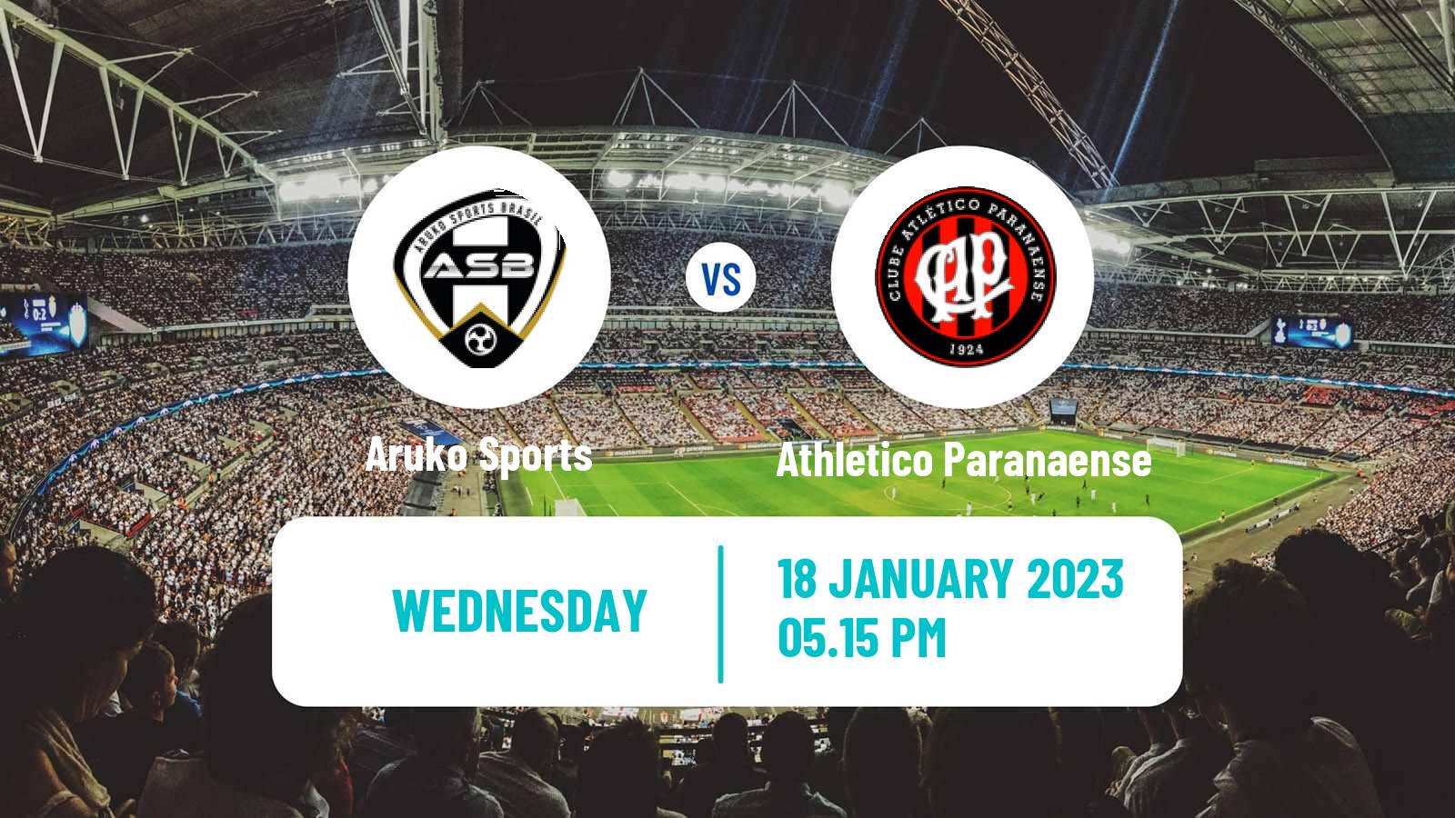 Soccer Brazilian Campeonato Paranaense Aruko Sports - Athletico Paranaense