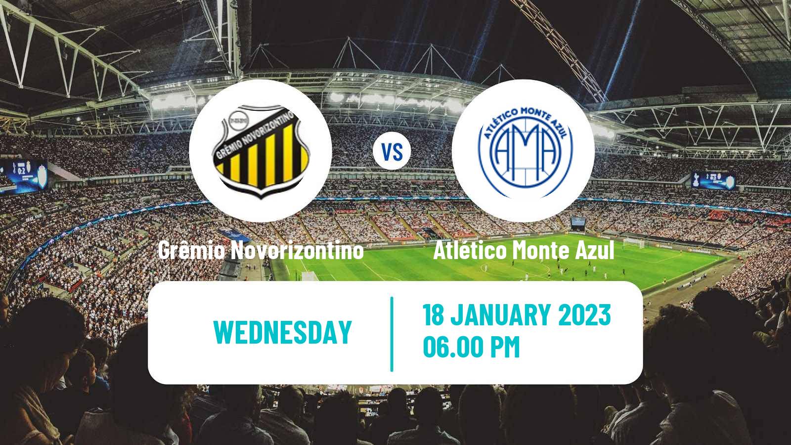 Soccer Brazilian Campeonato Paulista A2 Grêmio Novorizontino - Atlético Monte Azul