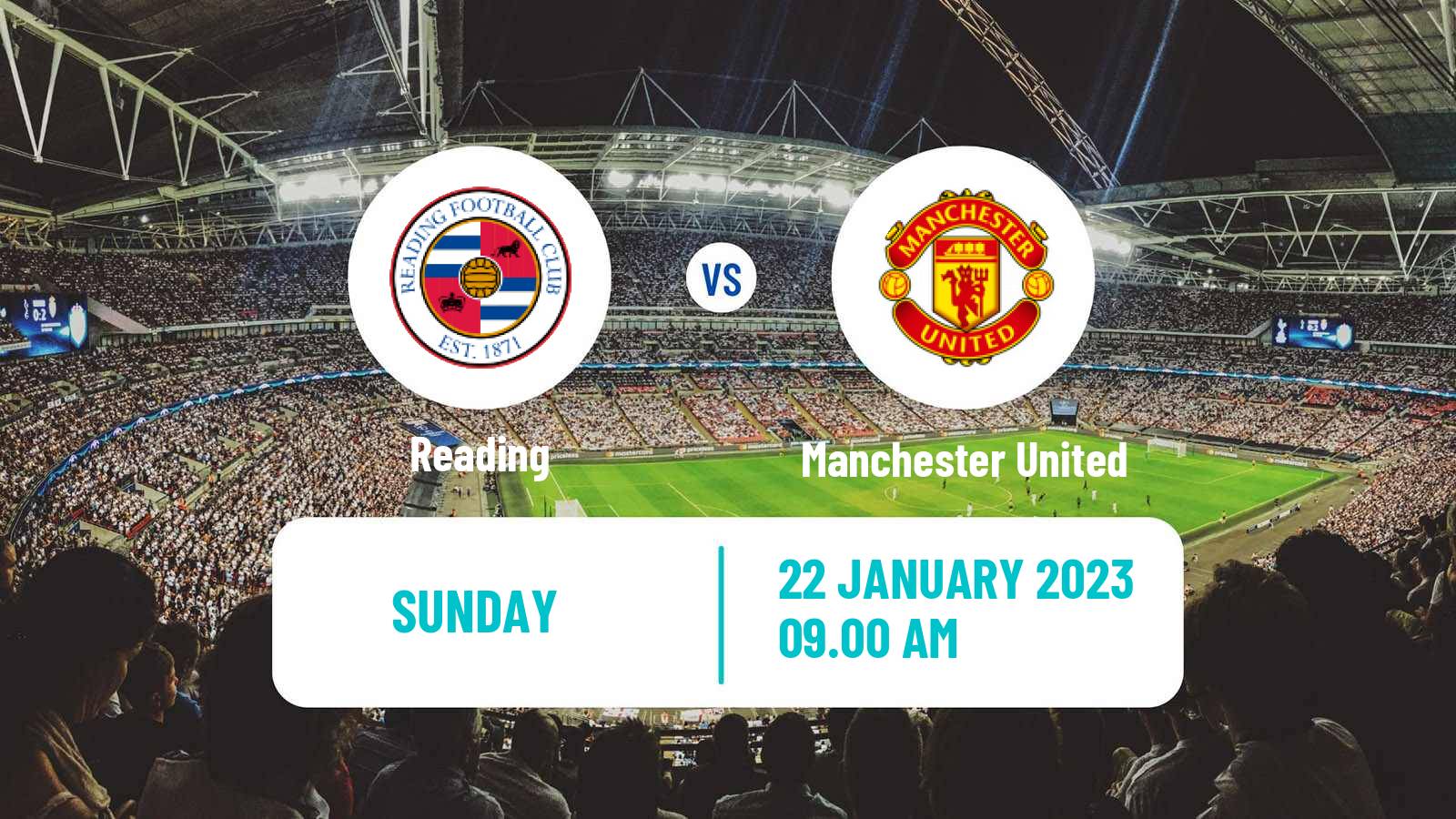 Soccer English WSL Reading - Manchester United