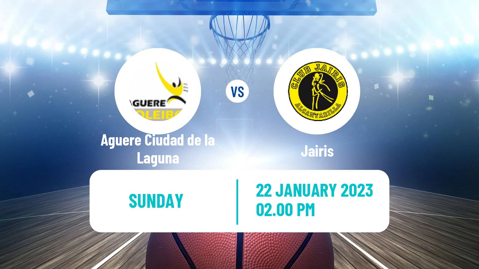Basketball Spanish Liga Femenina Basketball Aguere Ciudad de la Laguna - Jairis