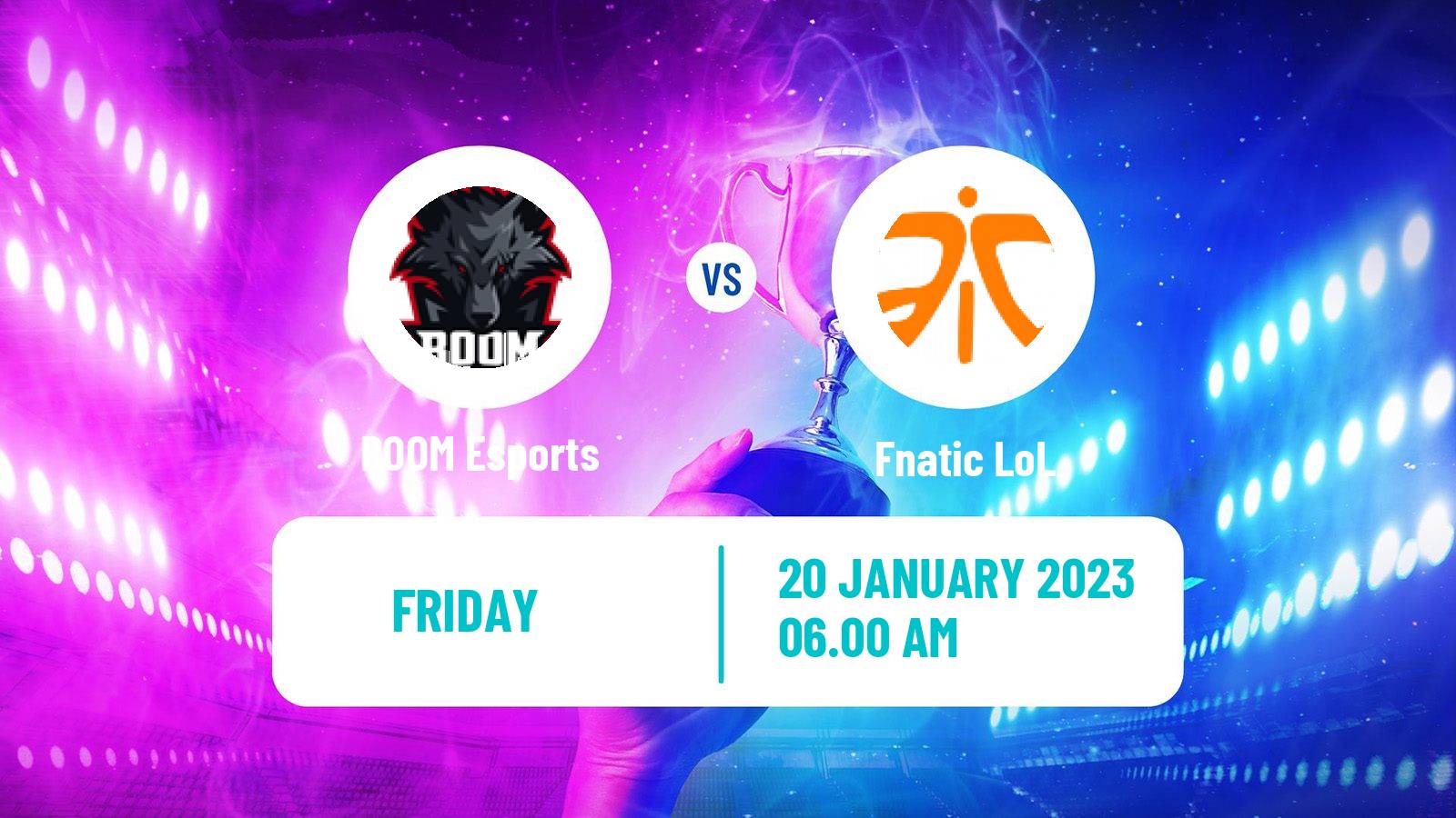 Esports eSports BOOM Esports - Fnatic