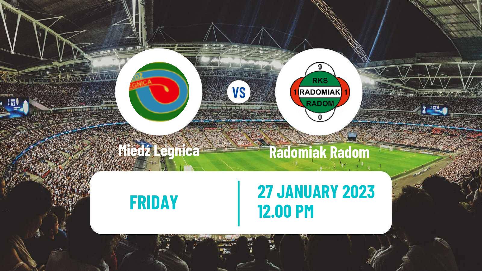 Soccer Polish Ekstraklasa Miedź Legnica - Radomiak Radom