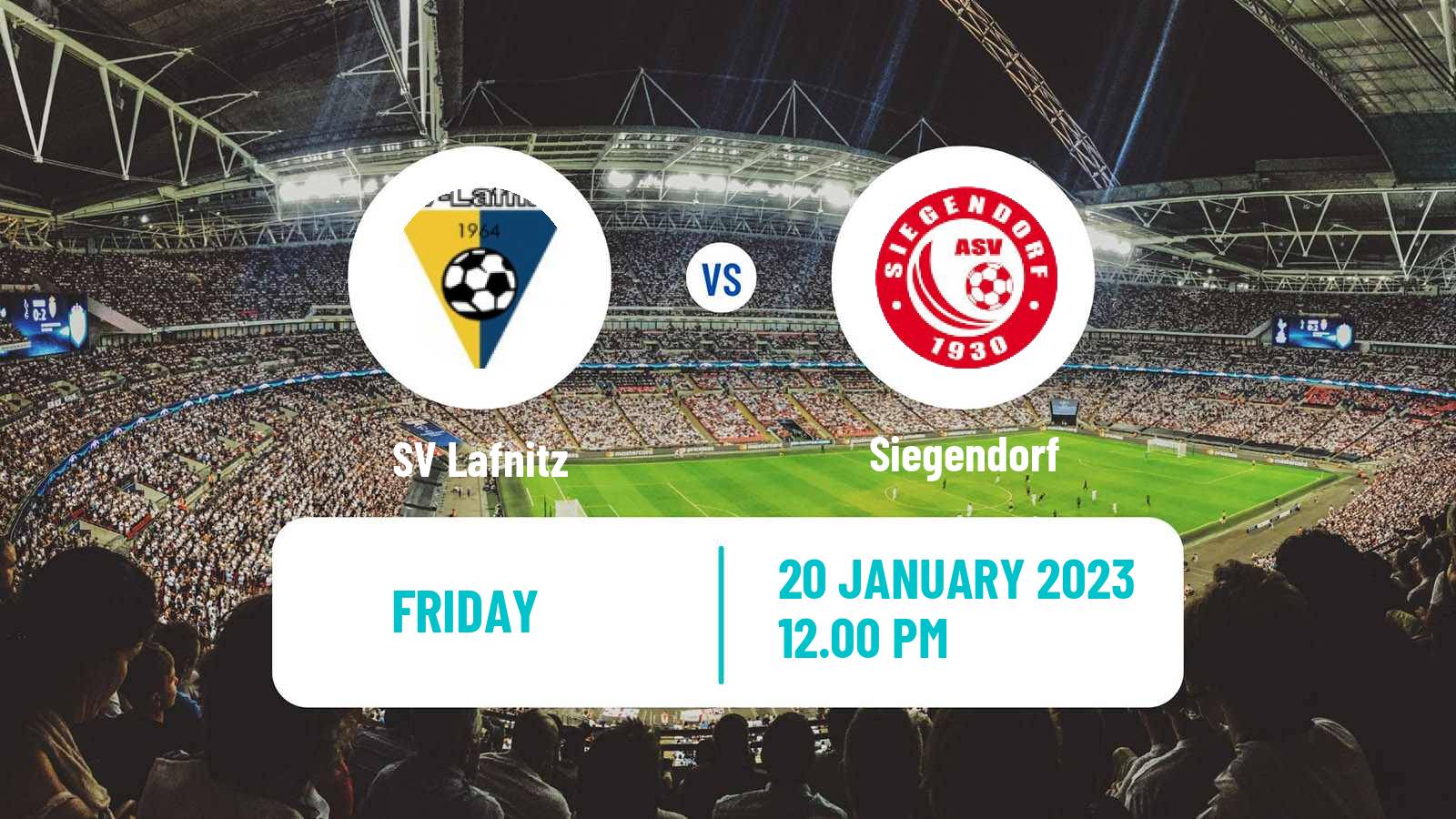 Soccer Club Friendly Lafnitz - Siegendorf