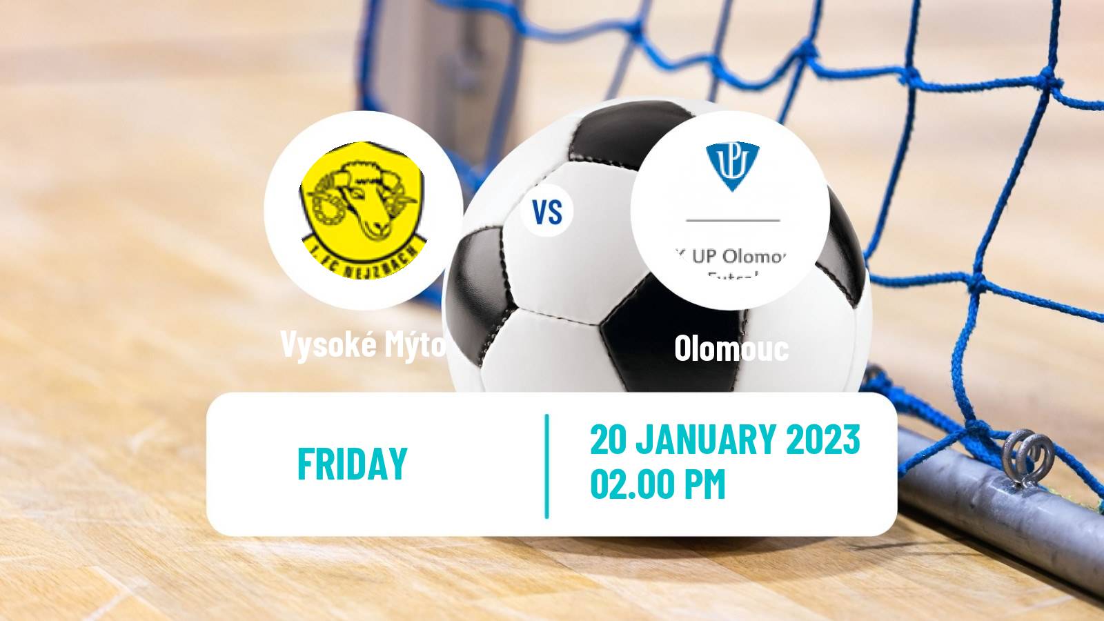 Futsal Czech 1 Futsal Liga Vysoké Mýto - Olomouc