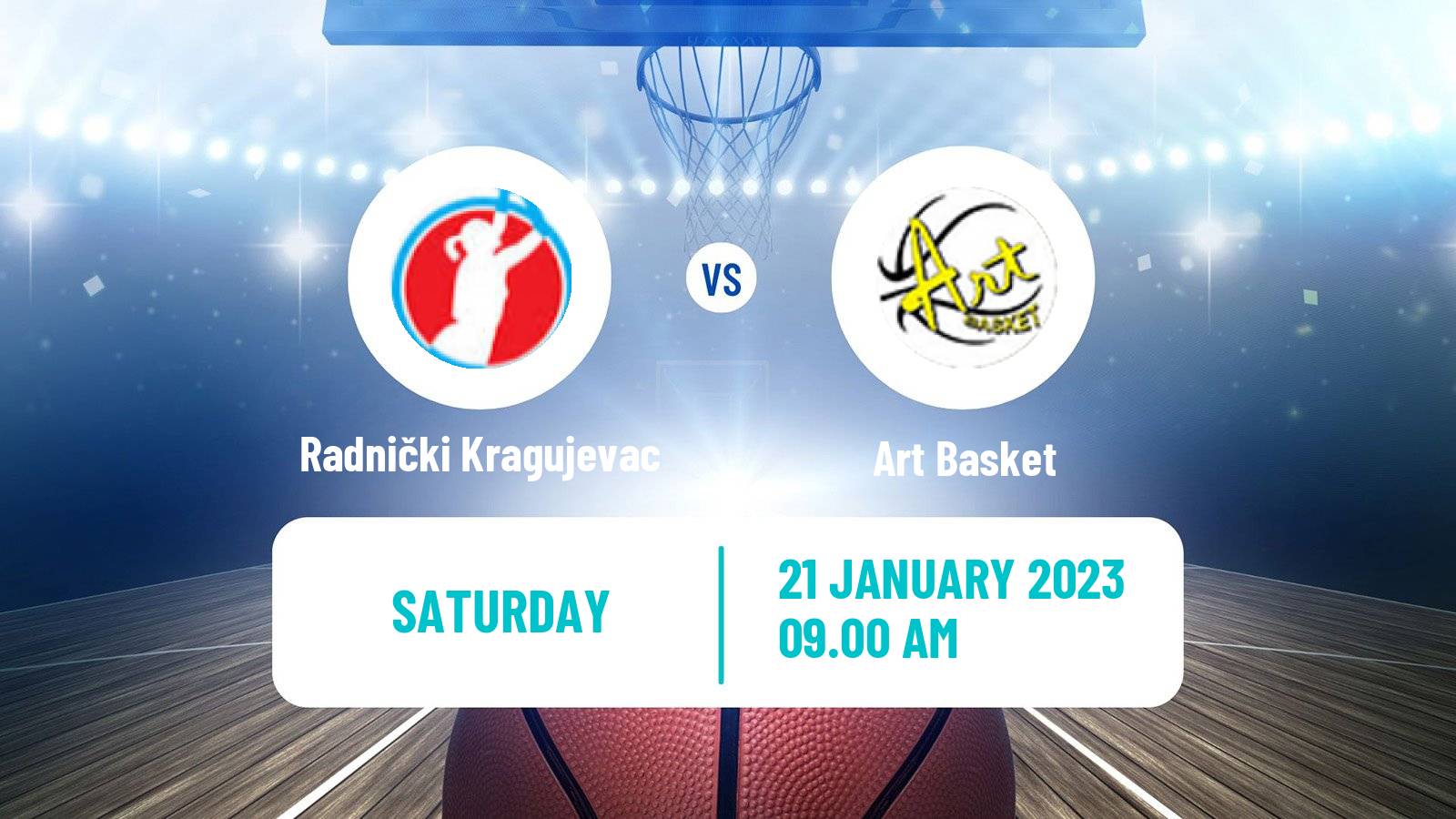 Basketball Serbian 1 ZLS Basketball Women Radnički Kragujevac - Art Basket