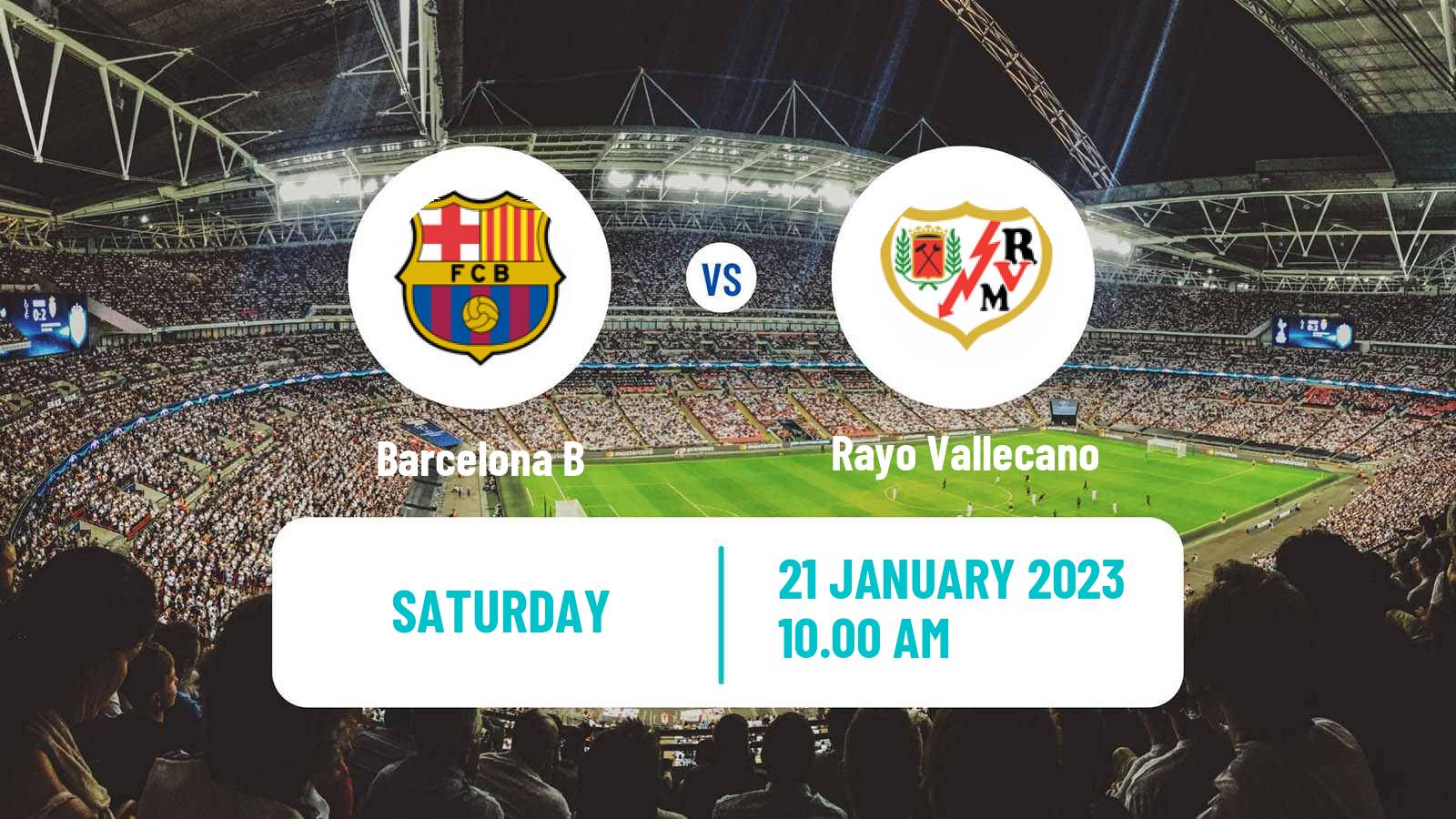Soccer Spanish Primera Federacion Women Barcelona B - Rayo Vallecano