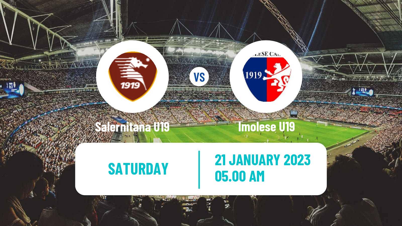 Soccer Italian Primavera 2 Salernitana U19 - Imolese U19