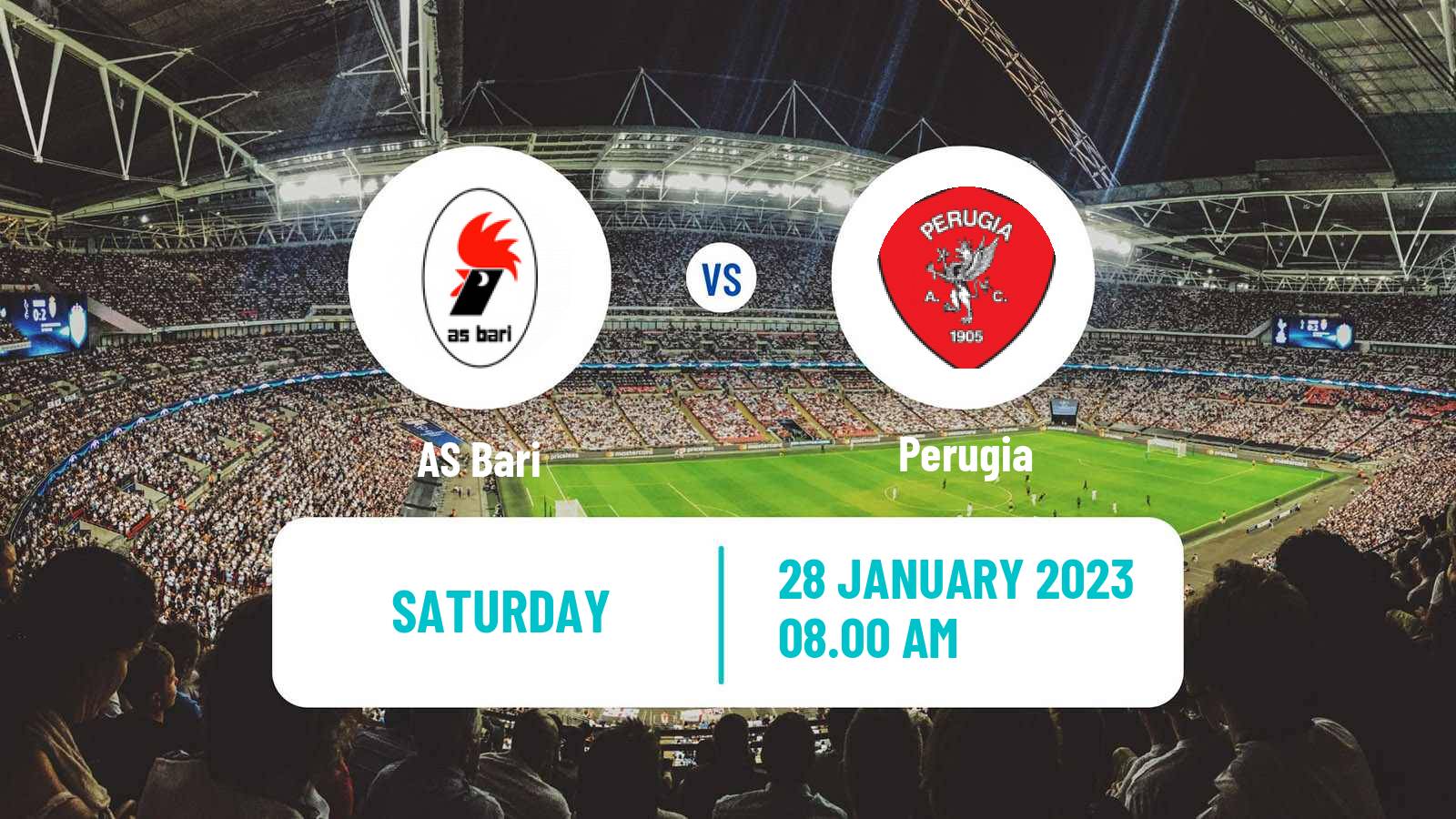 Soccer Italian Serie B Bari - Perugia