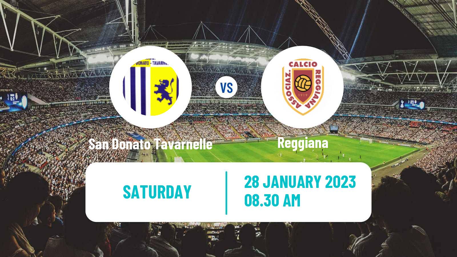Soccer Italian Serie C Group B San Donato Tavarnelle - Reggiana