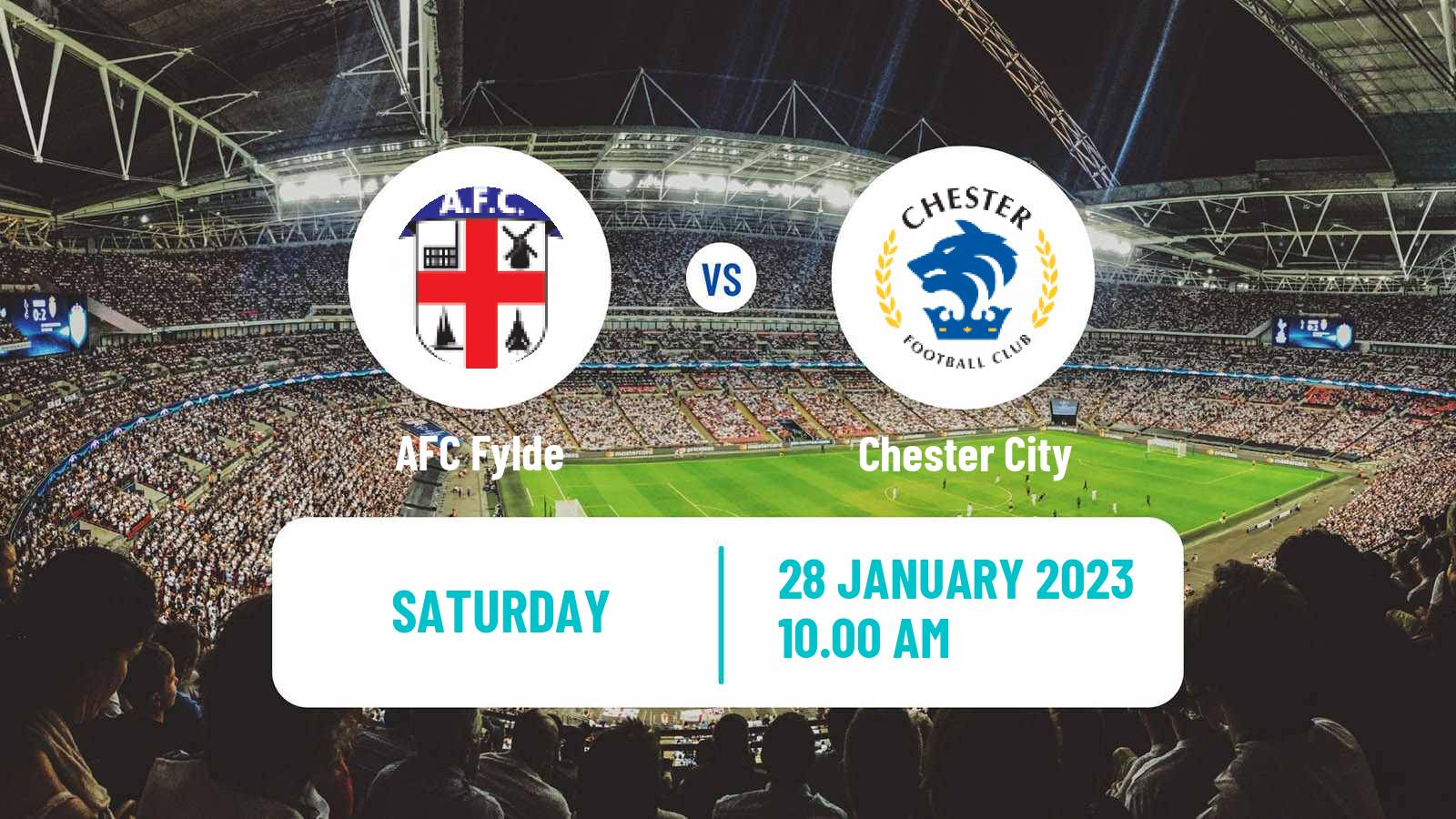 Soccer English National League North Fylde - Chester