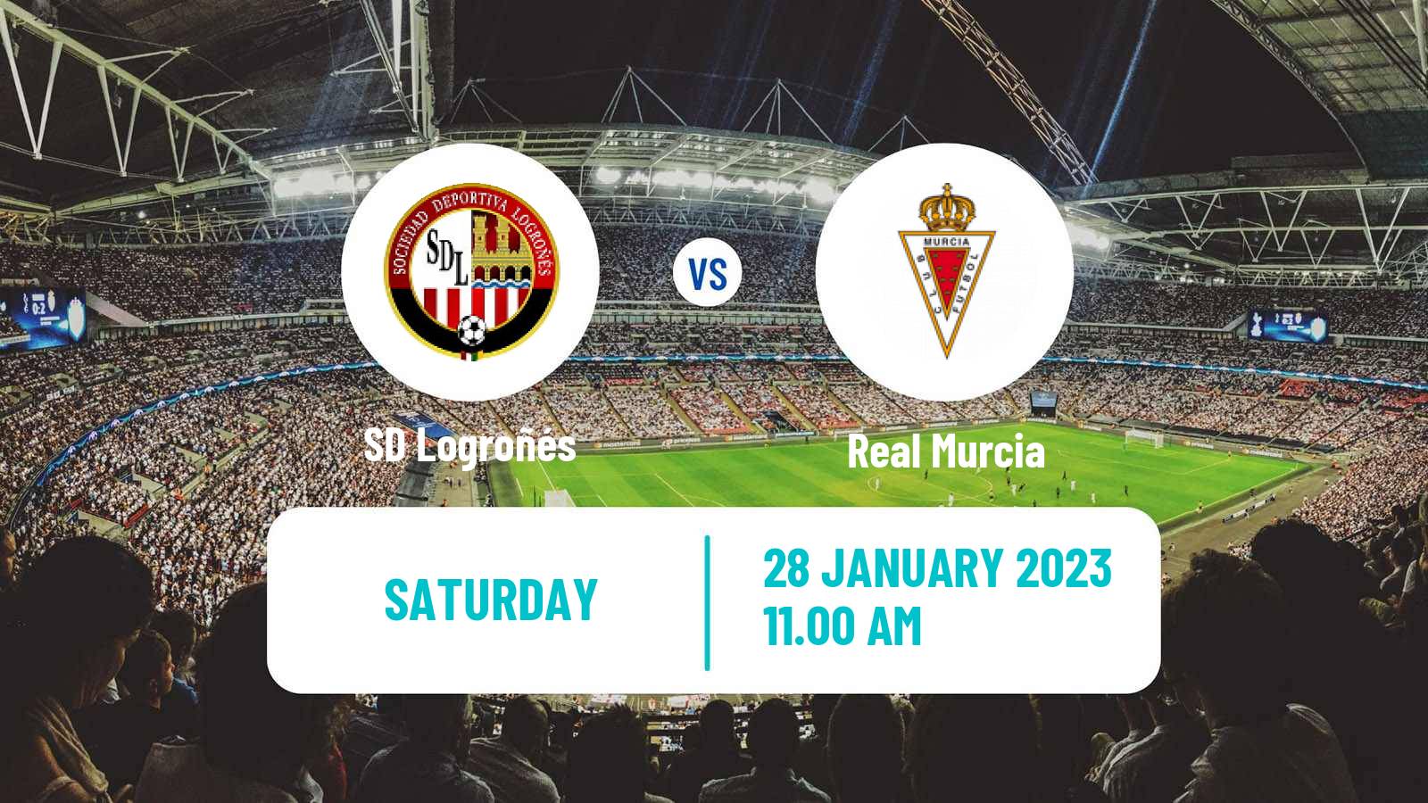 Soccer Spanish Primera RFEF Group 2 SD Logroñés - Real Murcia