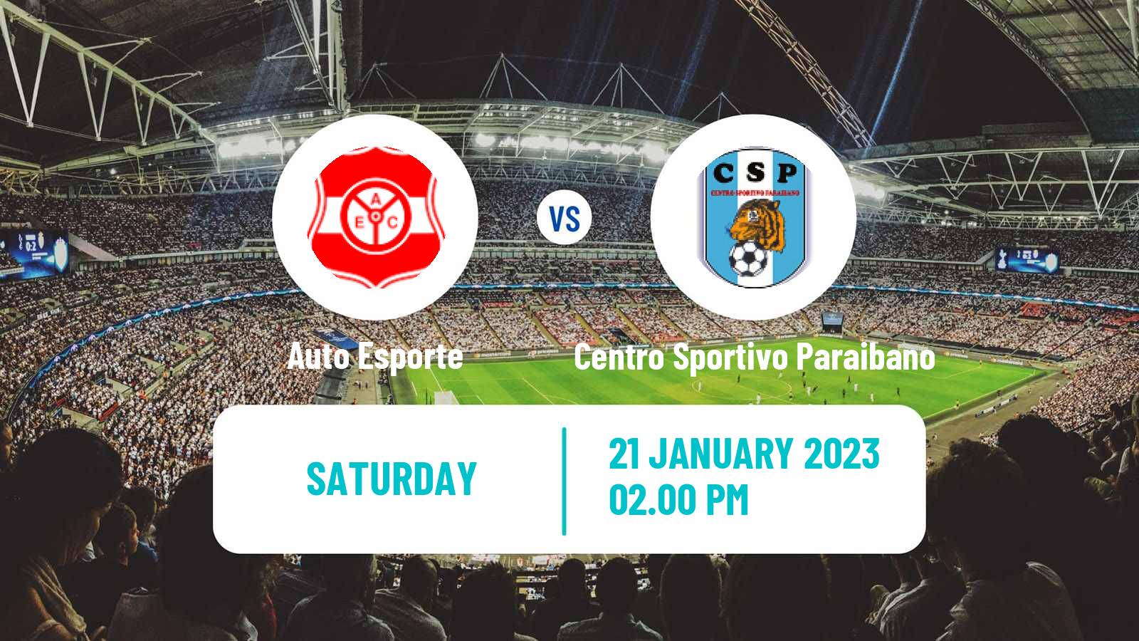 Soccer Brazilian Campeonato Paraibano Auto Esporte - Centro Sportivo Paraibano