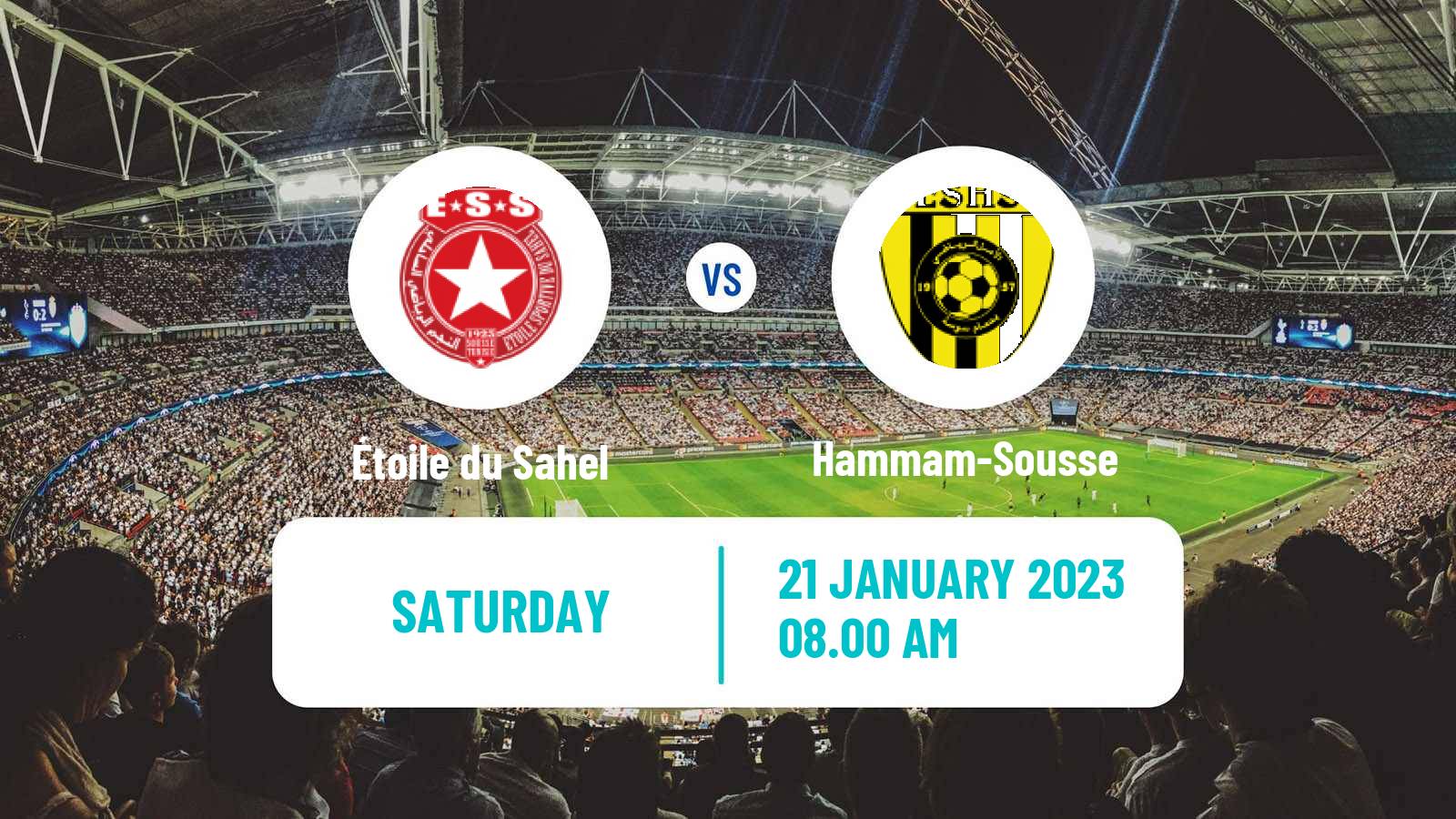Soccer Tunisian Ligue Professionnelle 1 Étoile du Sahel - Hammam-Sousse
