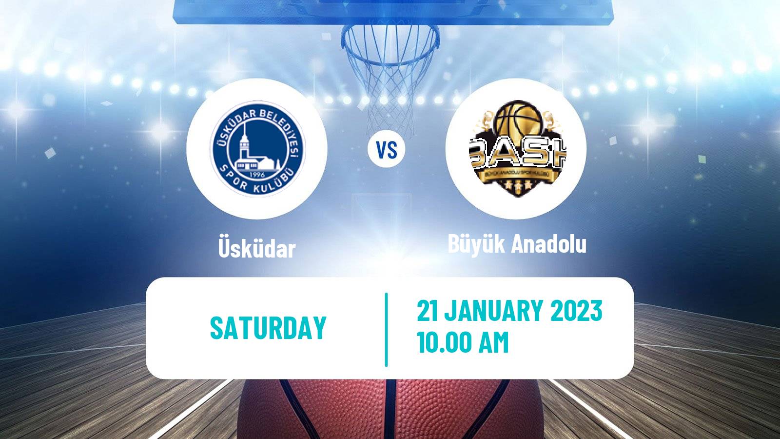 Basketball Turkish TB2L Üsküdar - Büyük Anadolu