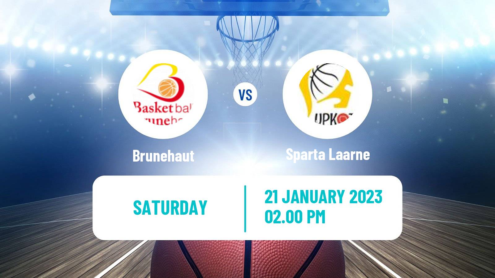 Basketball Belgian Top Division Basketball Women Brunehaut - Sparta Laarne