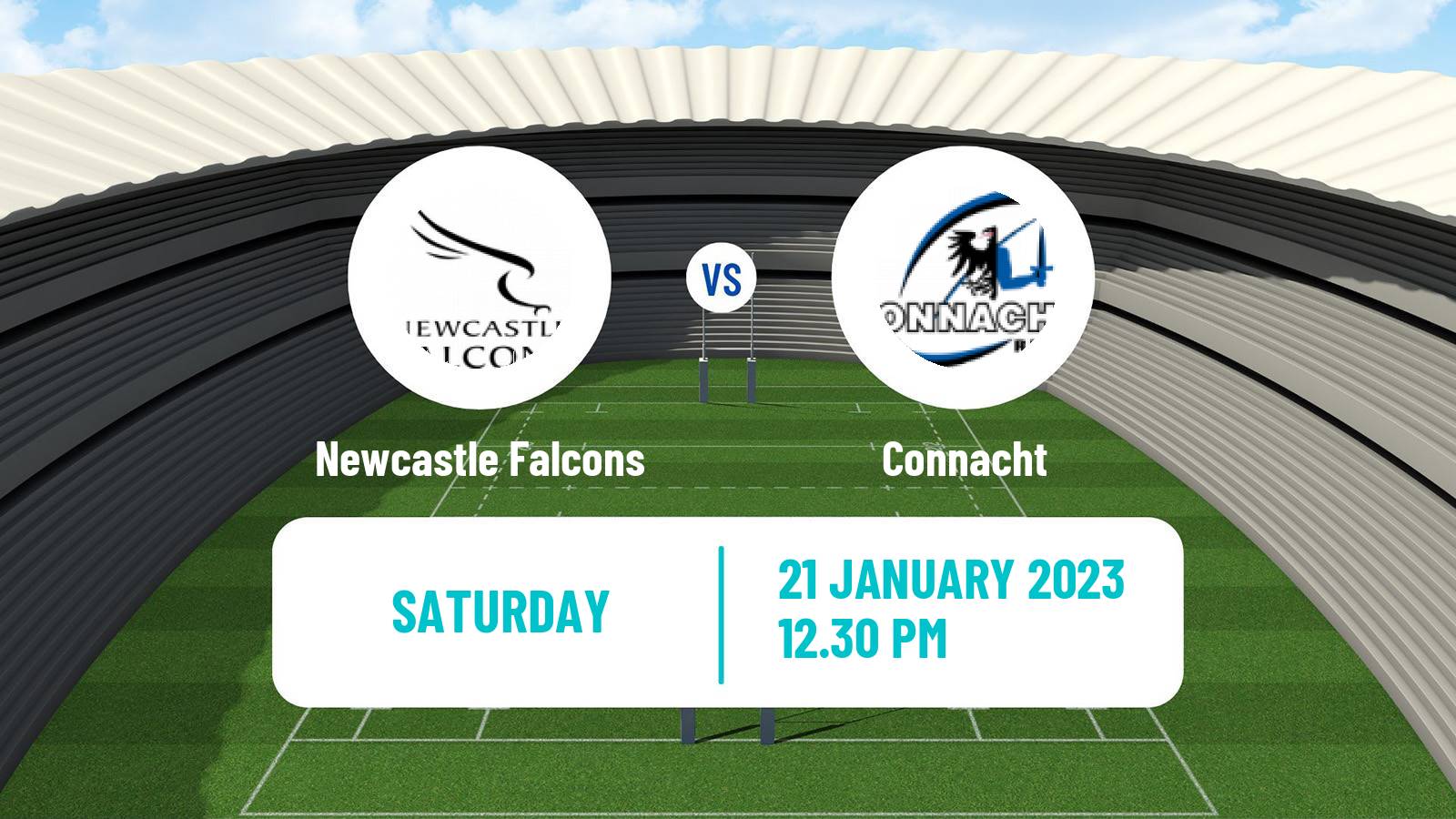 Rugby union Challenge Cup Rugby Newcastle Falcons - Connacht