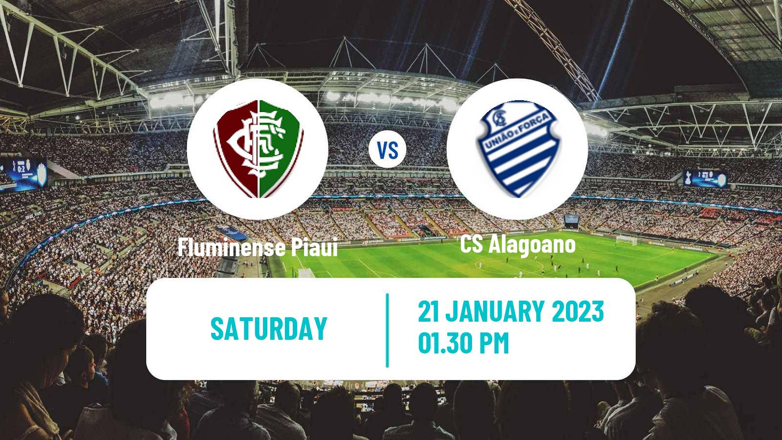 Soccer Brazilian Copa do Nordeste Fluminense Piaui - CS Alagoano