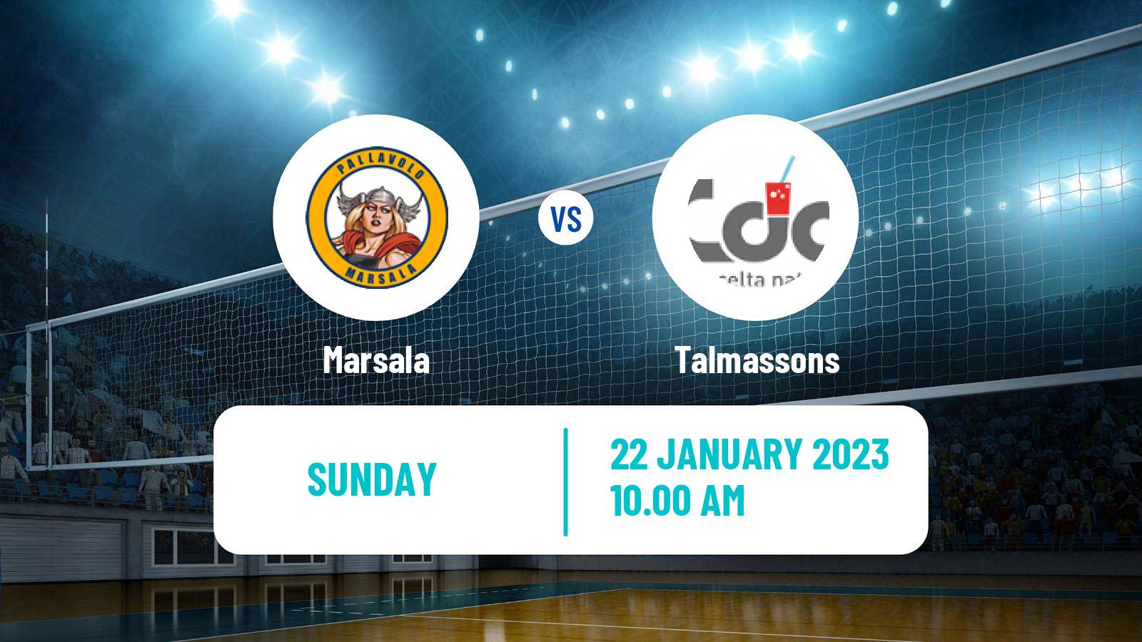 Volleyball Italian Serie A2 Volleyball Women Marsala - Talmassons