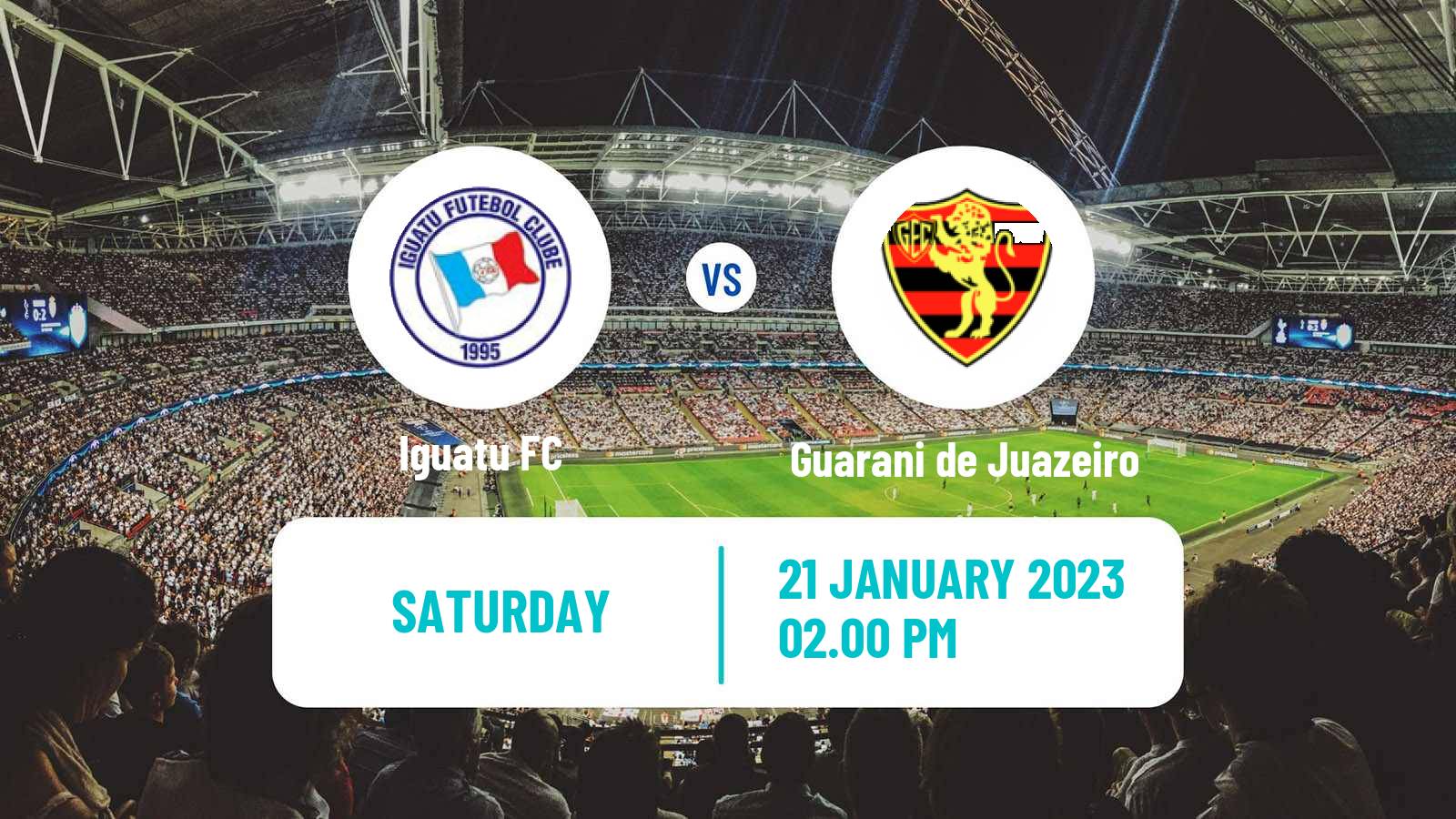 Soccer Brazilian Campeonato Cearense Iguatu - Guarani de Juazeiro