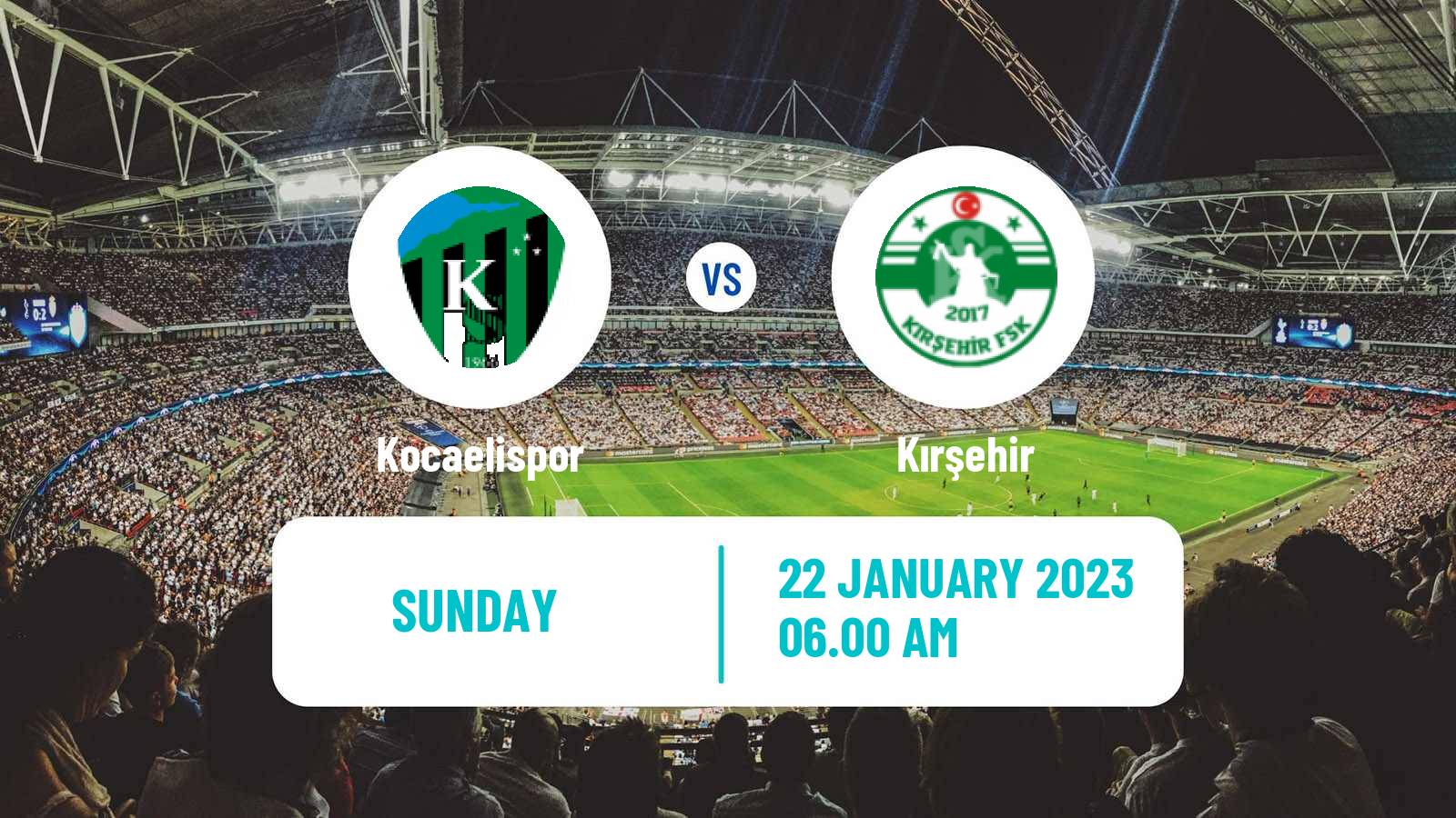 Soccer Turkish Second League Red Group Kocaelispor - Kırşehir