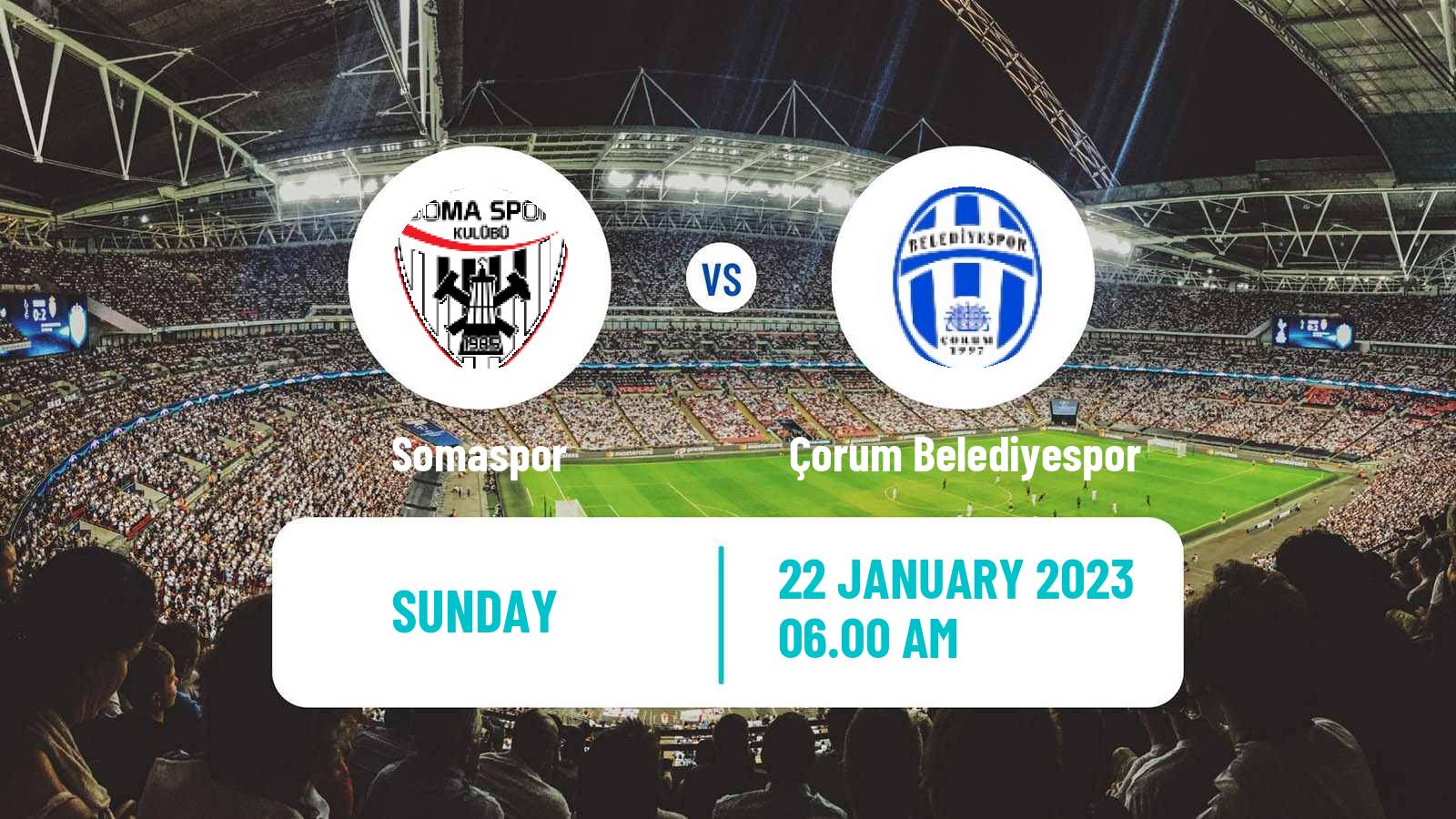 Soccer Turkish Second League White Group Somaspor - Çorum