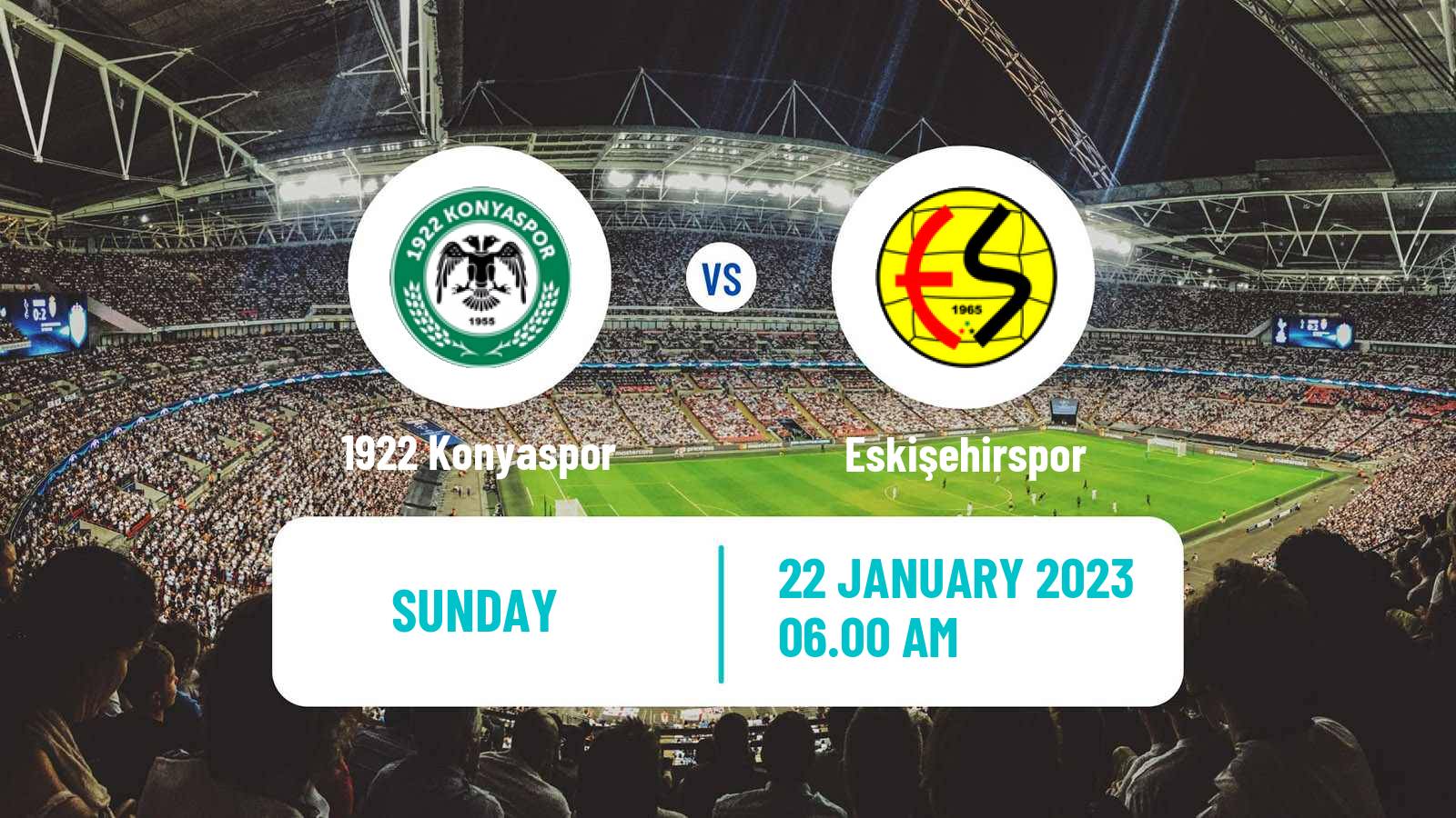 Soccer Turkish 3 Lig Group 1 1922 Konyaspor - Eskişehirspor