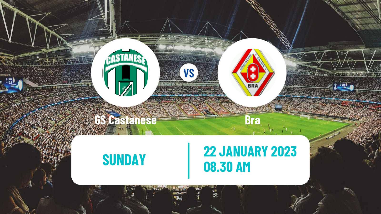 Soccer Italian Serie D - Group A Castanese - Bra