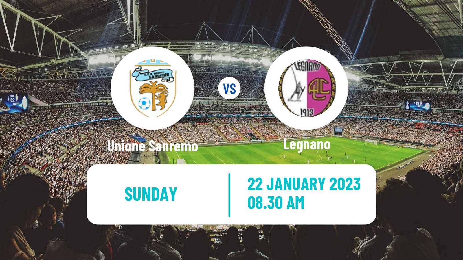 Soccer Italian Serie D - Group A Unione Sanremo - Legnano