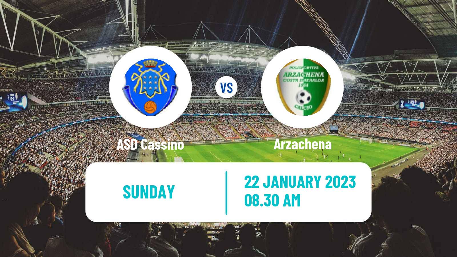 Soccer Italian Serie D - Group G Cassino - Arzachena