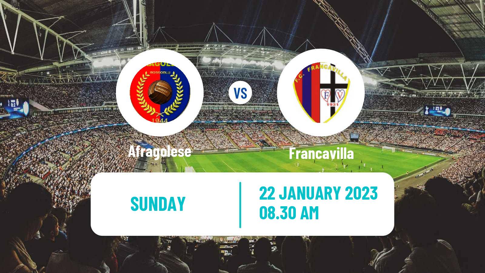 Soccer Italian Serie D - Group H Afragolese - Francavilla