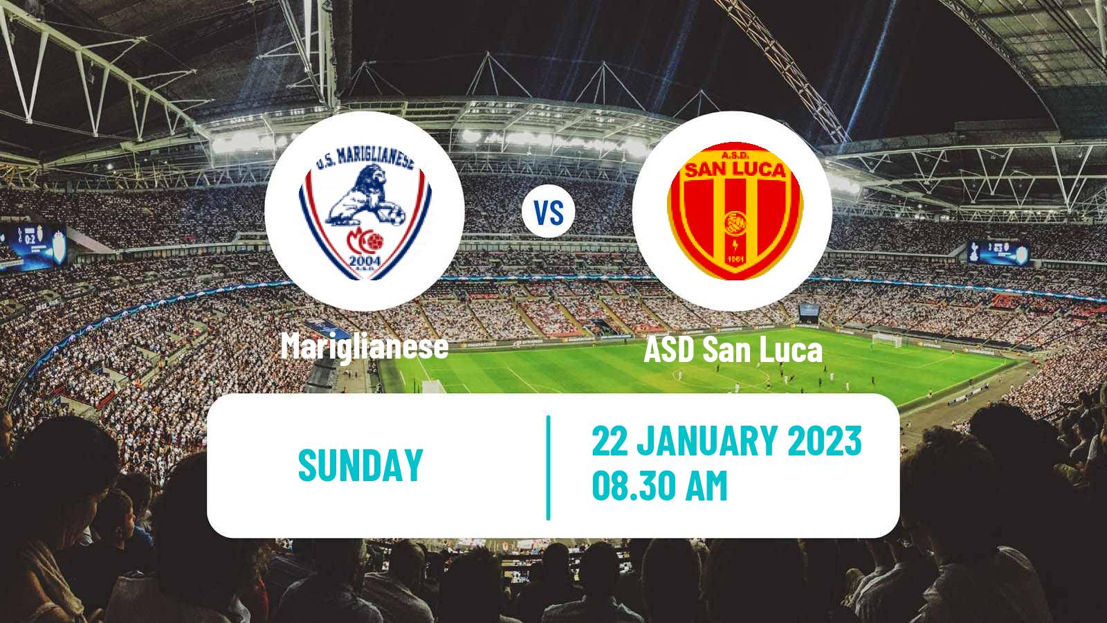 Soccer Italian Serie D - Group I Mariglianese - San Luca