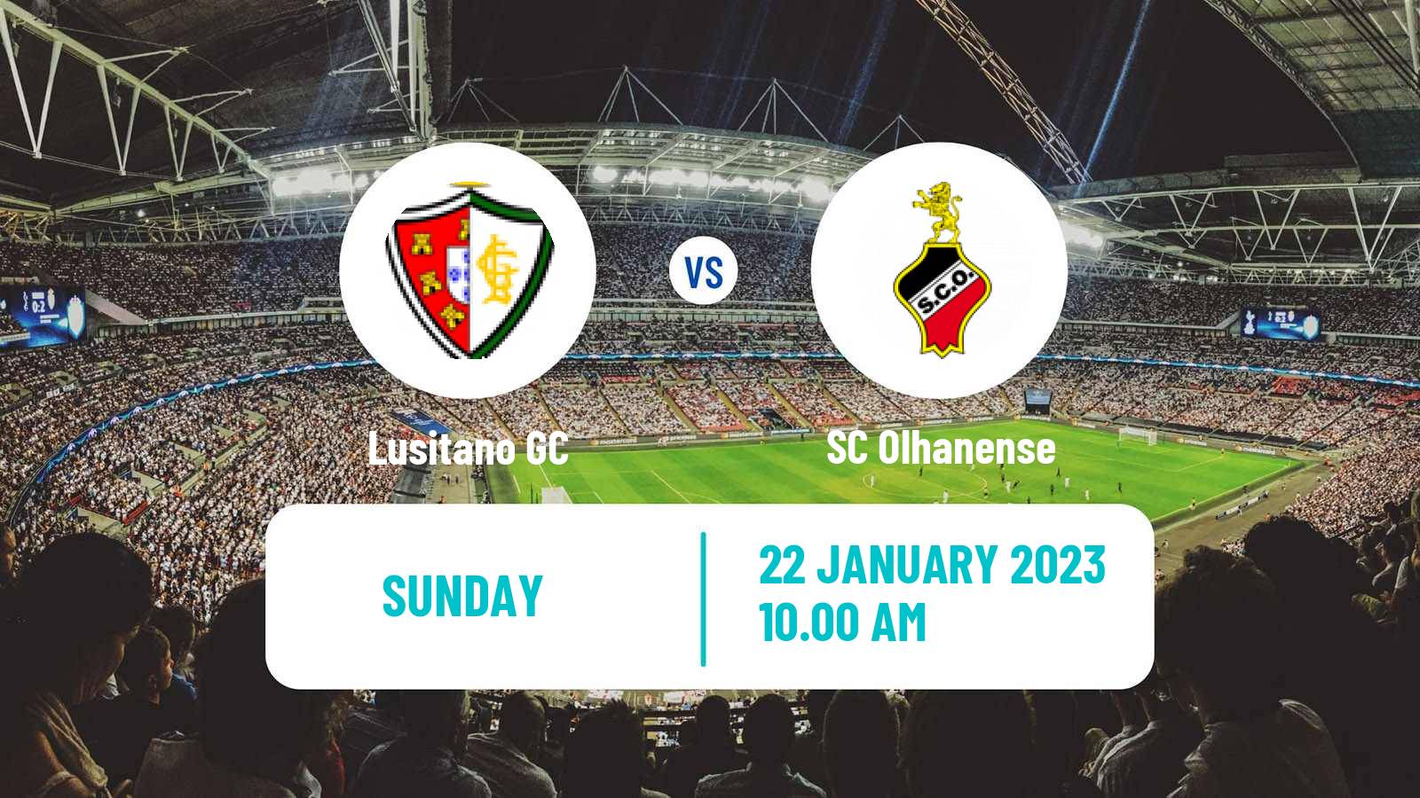 Soccer Campeonato de Portugal Lusitano GC - Olhanense
