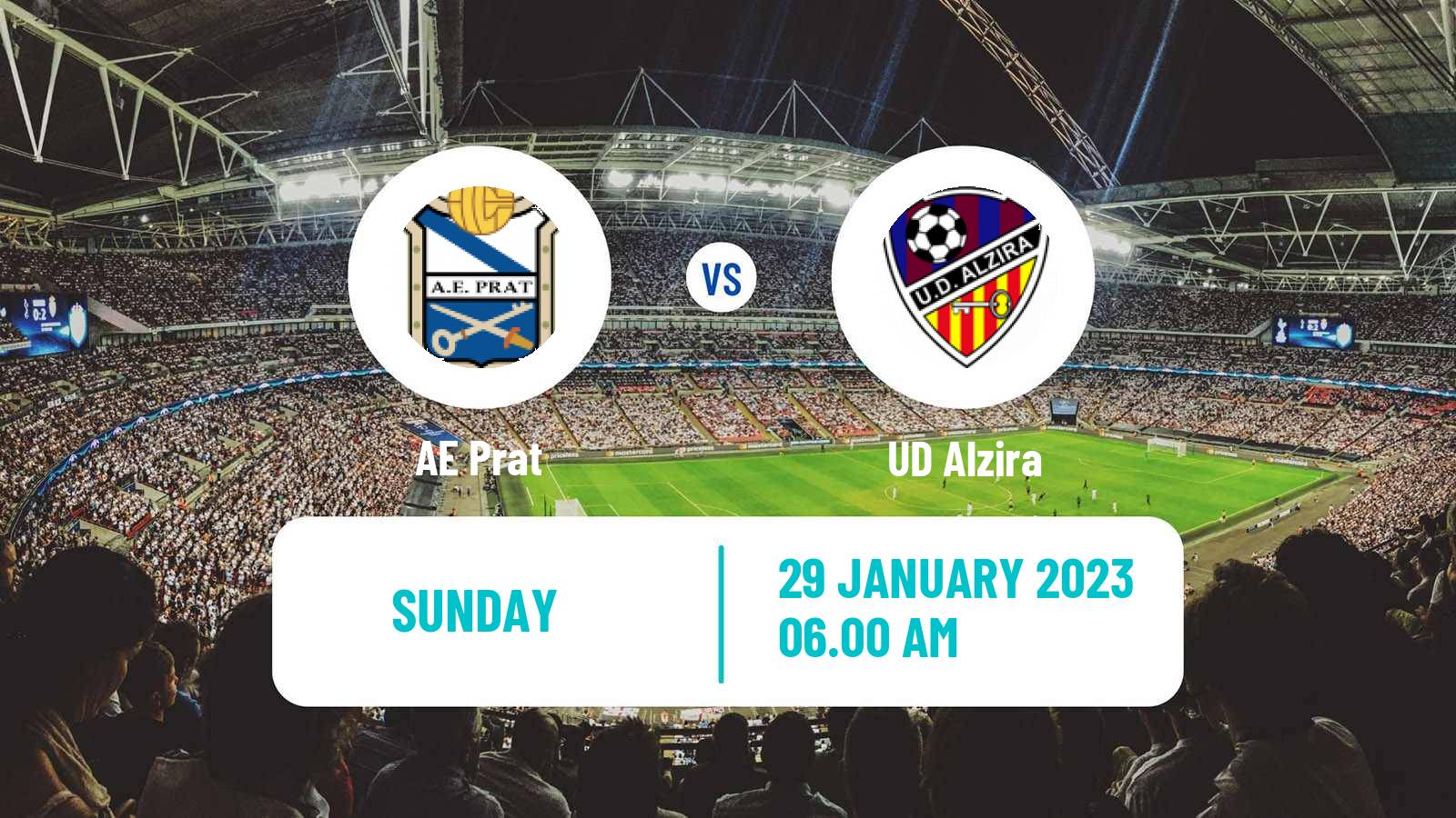 Soccer Spanish Segunda RFEF - Group 3 Prat - Alzira