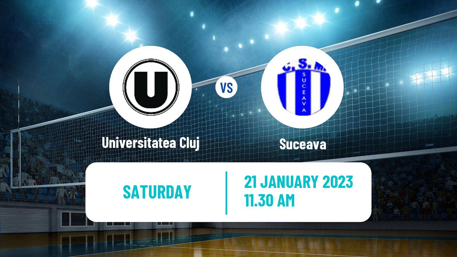 Volleyball Romanian Divizia A1 Volleyball Universitatea Cluj - Suceava