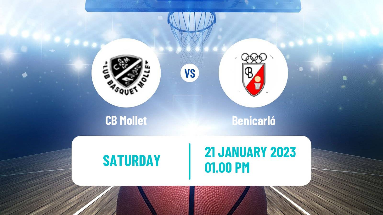Basketball Spanish LEB Plata Mollet - Benicarló