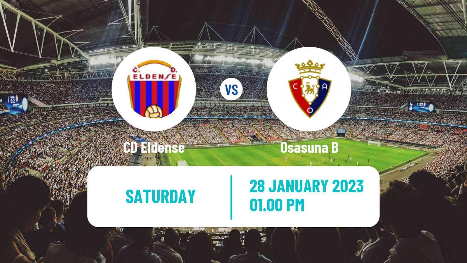 Soccer Spanish Primera RFEF Group 2 Eldense - Osasuna B