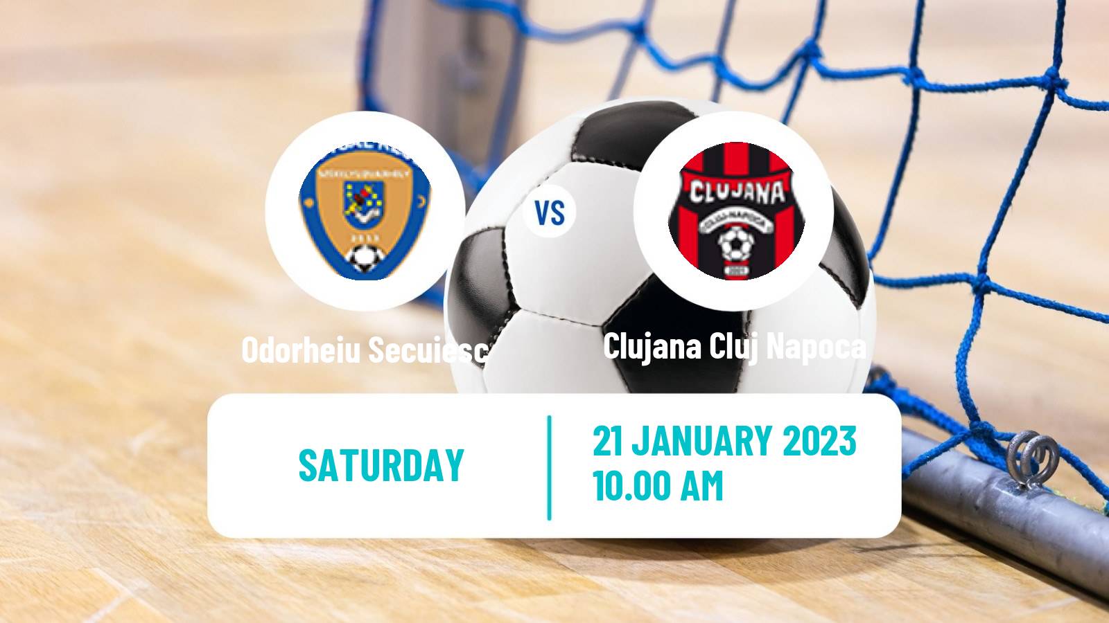 Futsal Romanian Liga I Futsal Odorheiu Secuiesc - Clujana Cluj Napoca