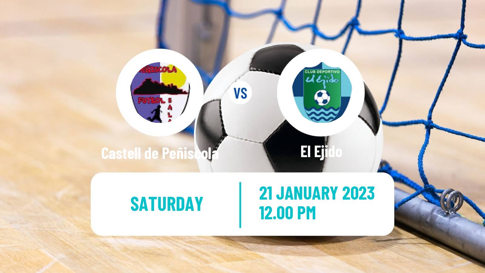 Futsal Spanish Segunda Division Futsal Castell de Peñiscola - El Ejido