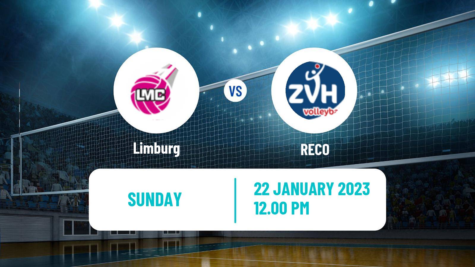 Volleyball Dutch Eredivisie Volleyball Limburg - RECO