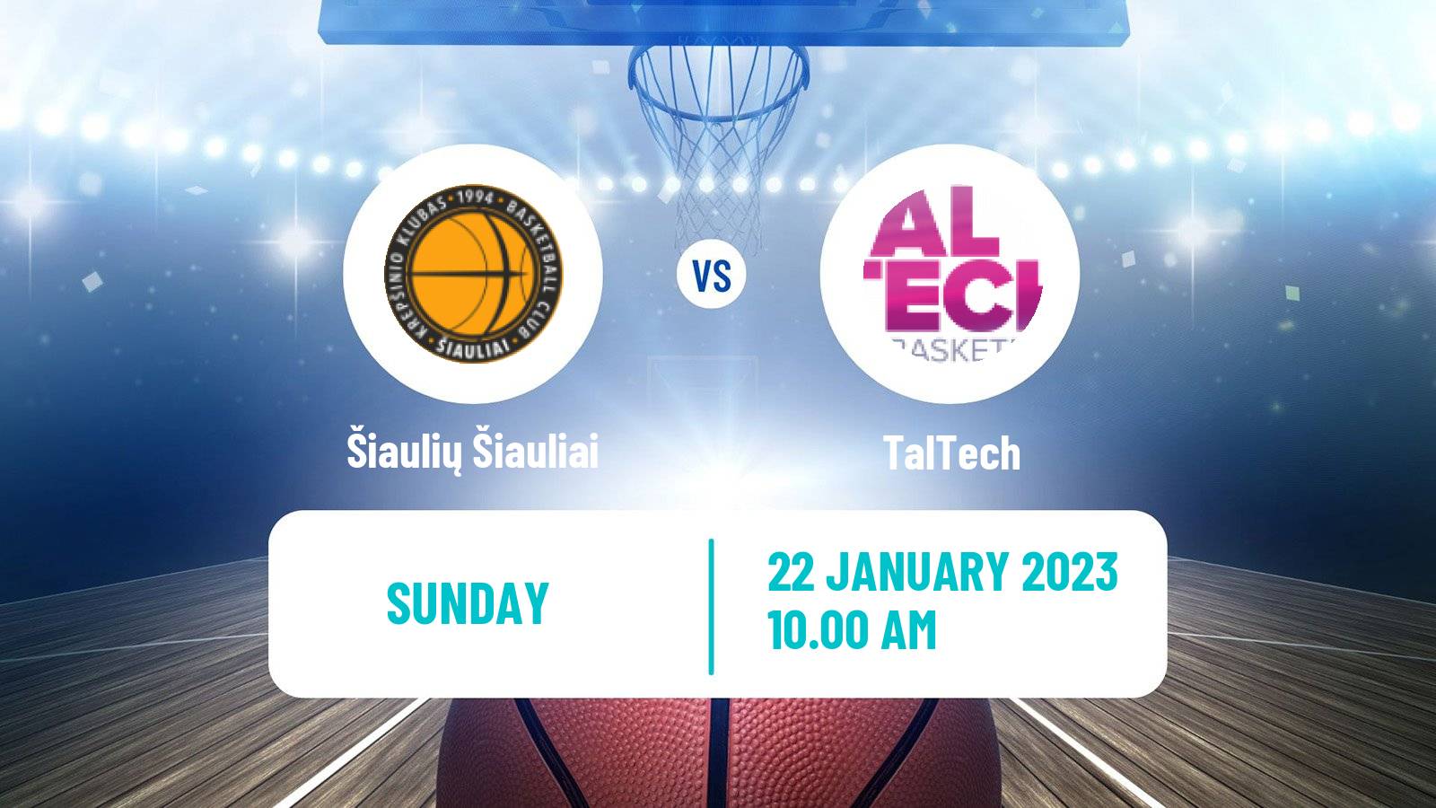Basketball WBBL Šiaulių Šiauliai - TalTech