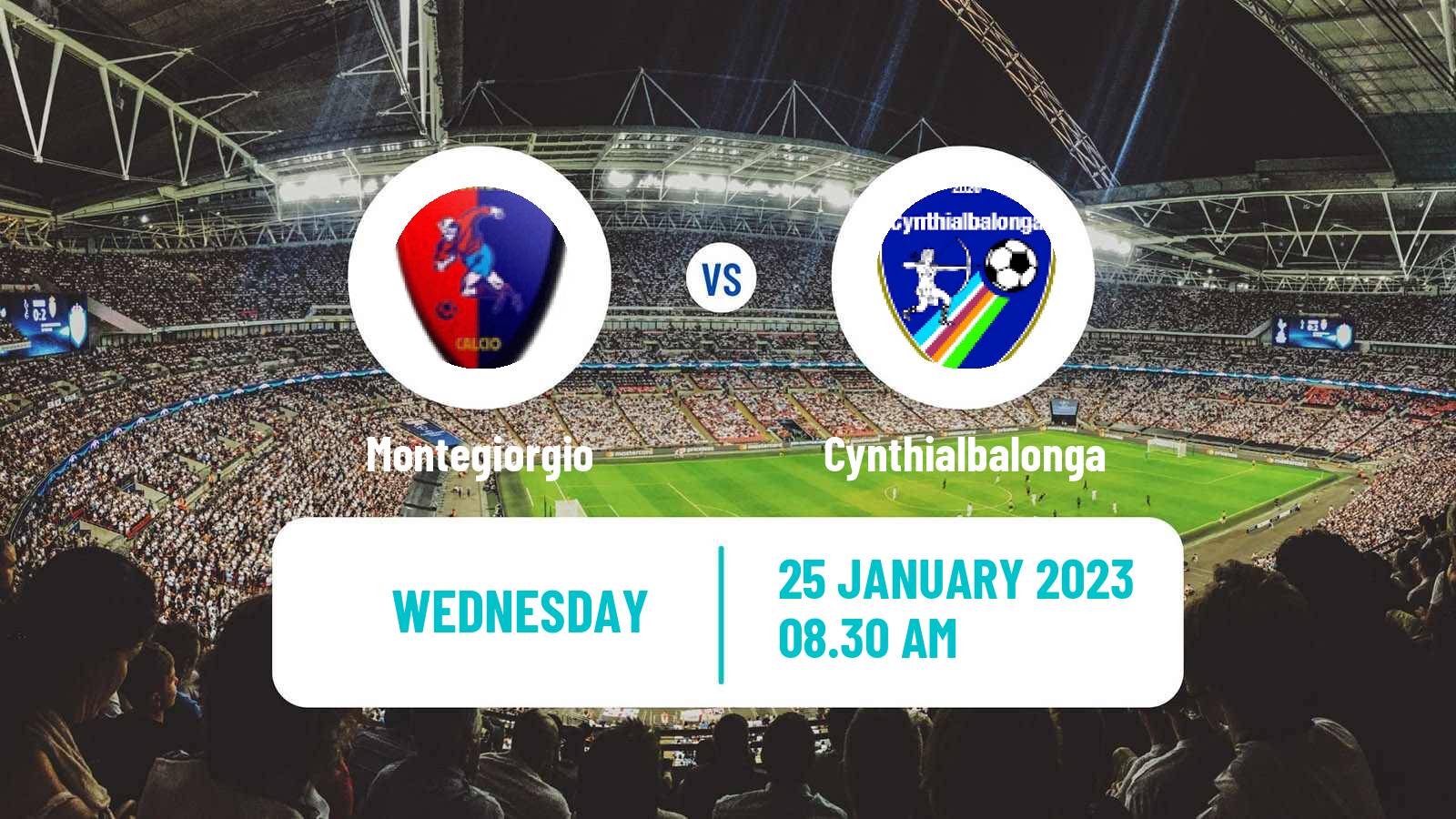 Soccer Italian Serie D - Group F Montegiorgio - Cynthialbalonga