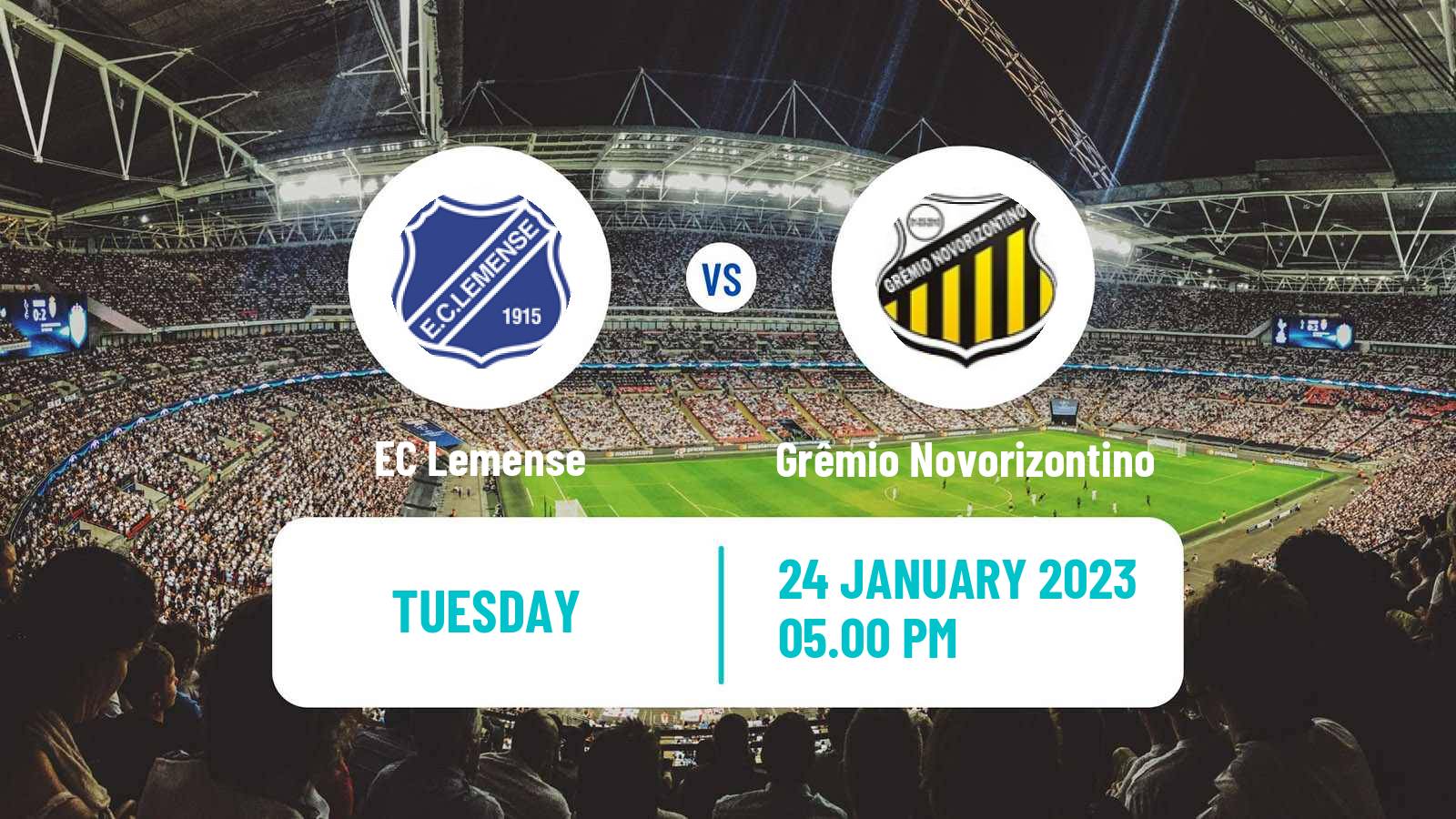 Soccer Brazilian Campeonato Paulista A2 Lemense - Grêmio Novorizontino