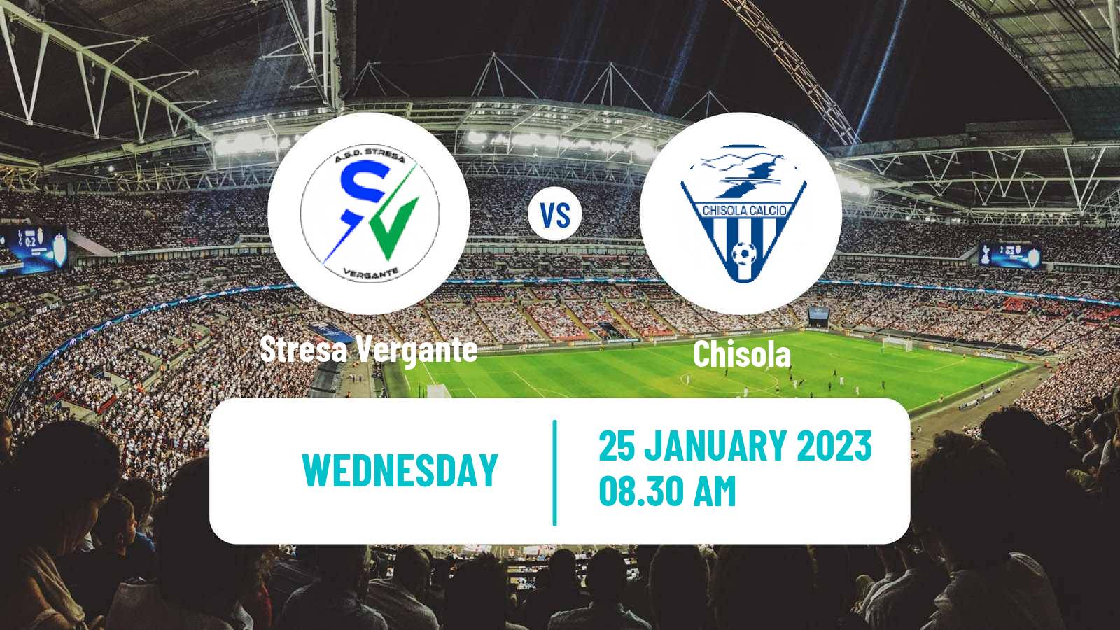 Soccer Italian Serie D - Group A Stresa Vergante - Chisola