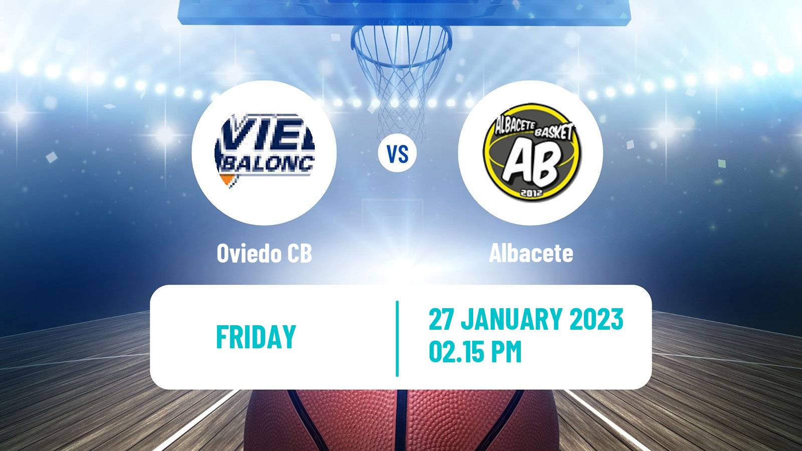 Basketball Spanish LEB Oro Oviedo - Albacete