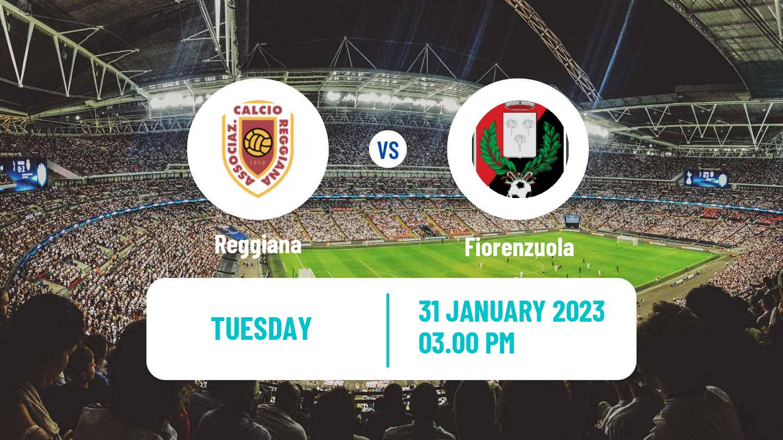 Soccer Italian Serie C Group B Reggiana - Fiorenzuola