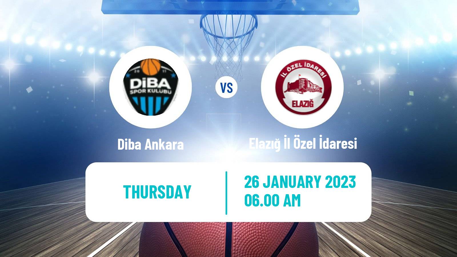 Basketball Turkish TKBL Women Diba Ankara - Elazığ İl Özel İdaresi