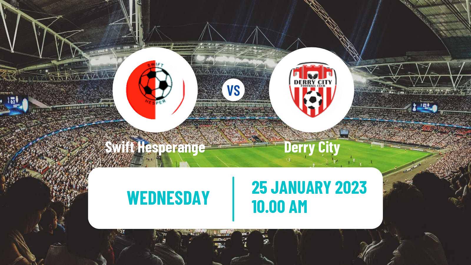 Soccer Club Friendly Swift Hesperange - Derry City