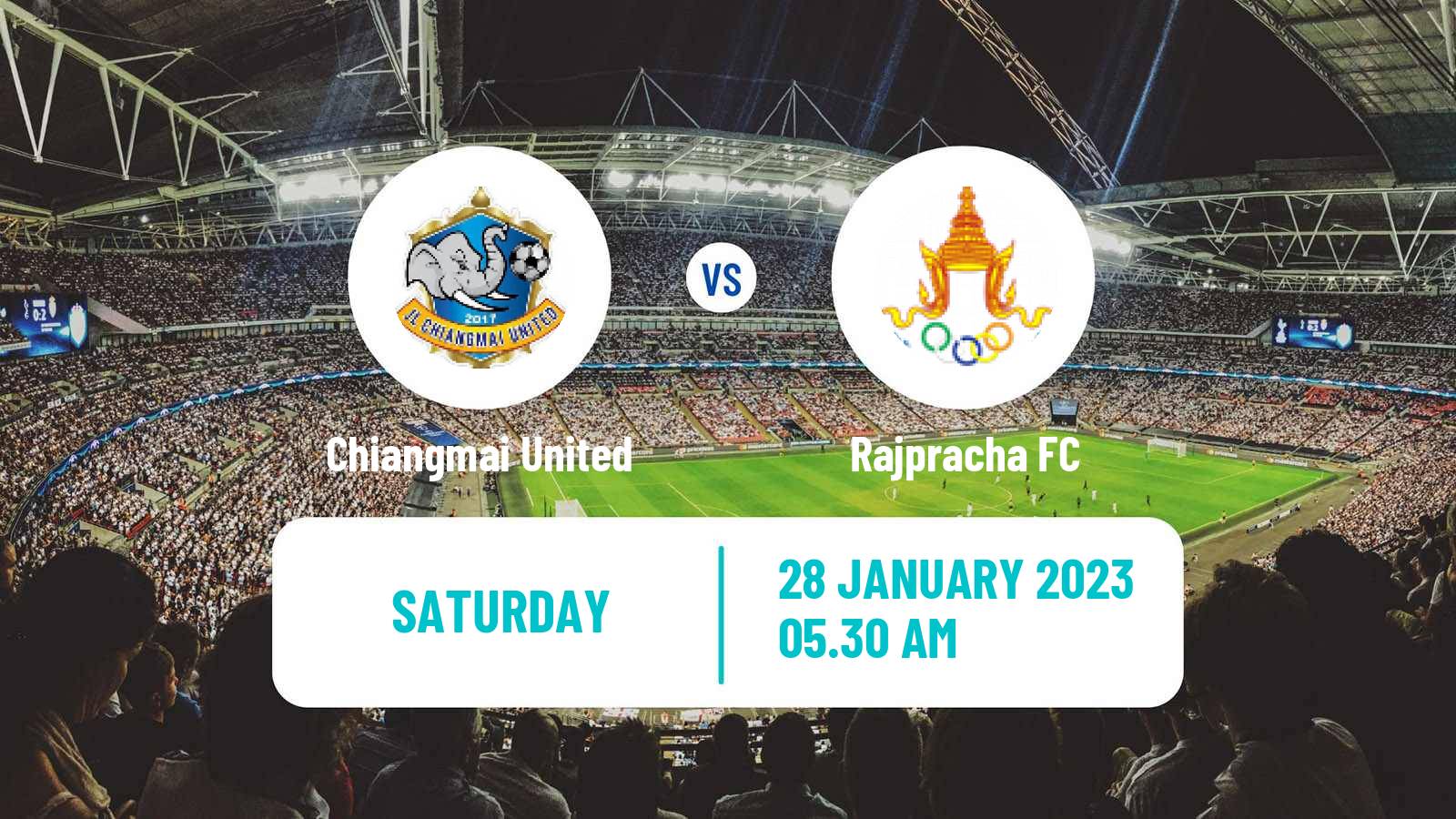 Soccer Thai League 2 Chiangmai United - Rajpracha