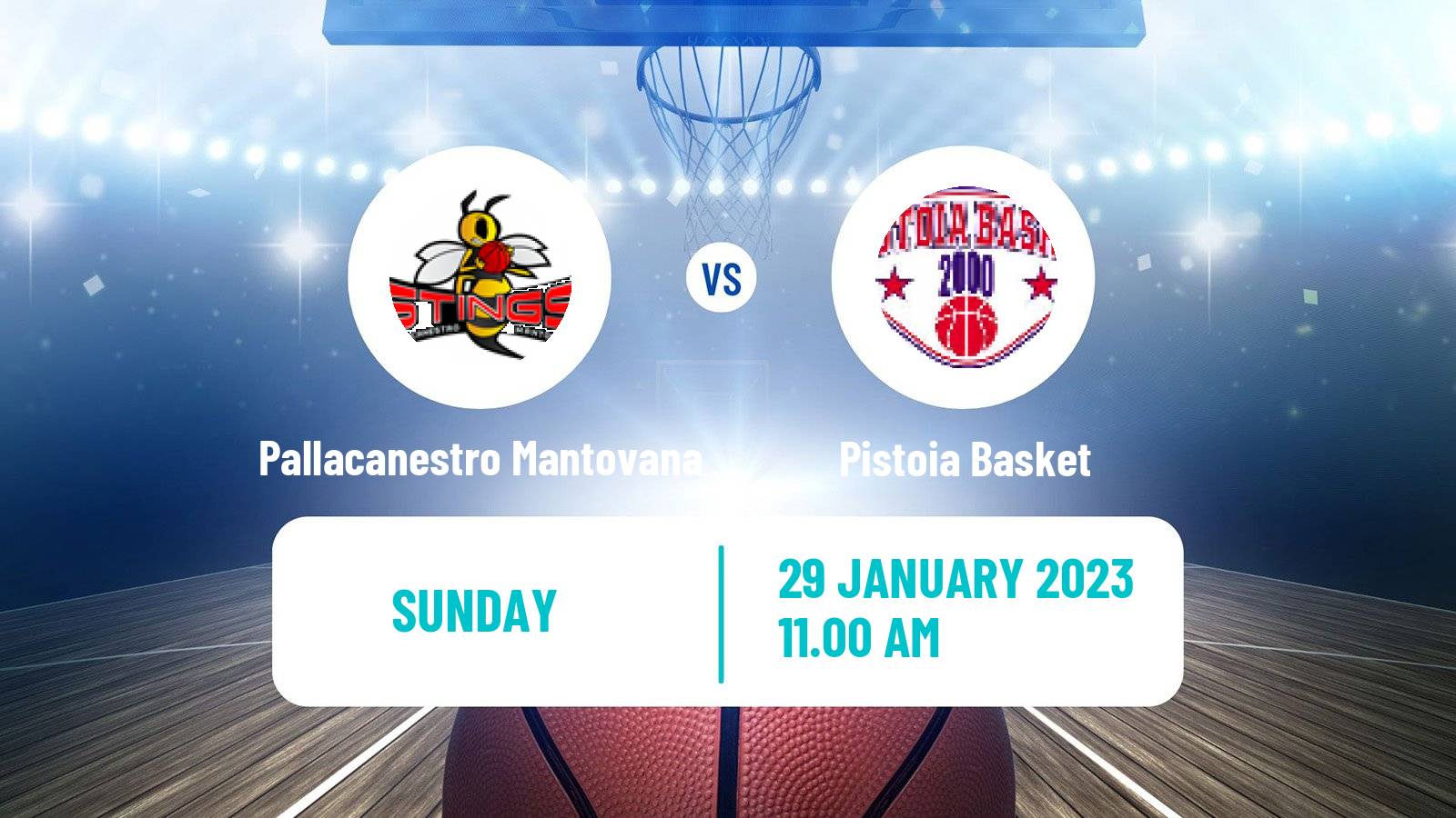 Basketball Italian Serie A2 Basketball Pallacanestro Mantovana - Pistoia Basket