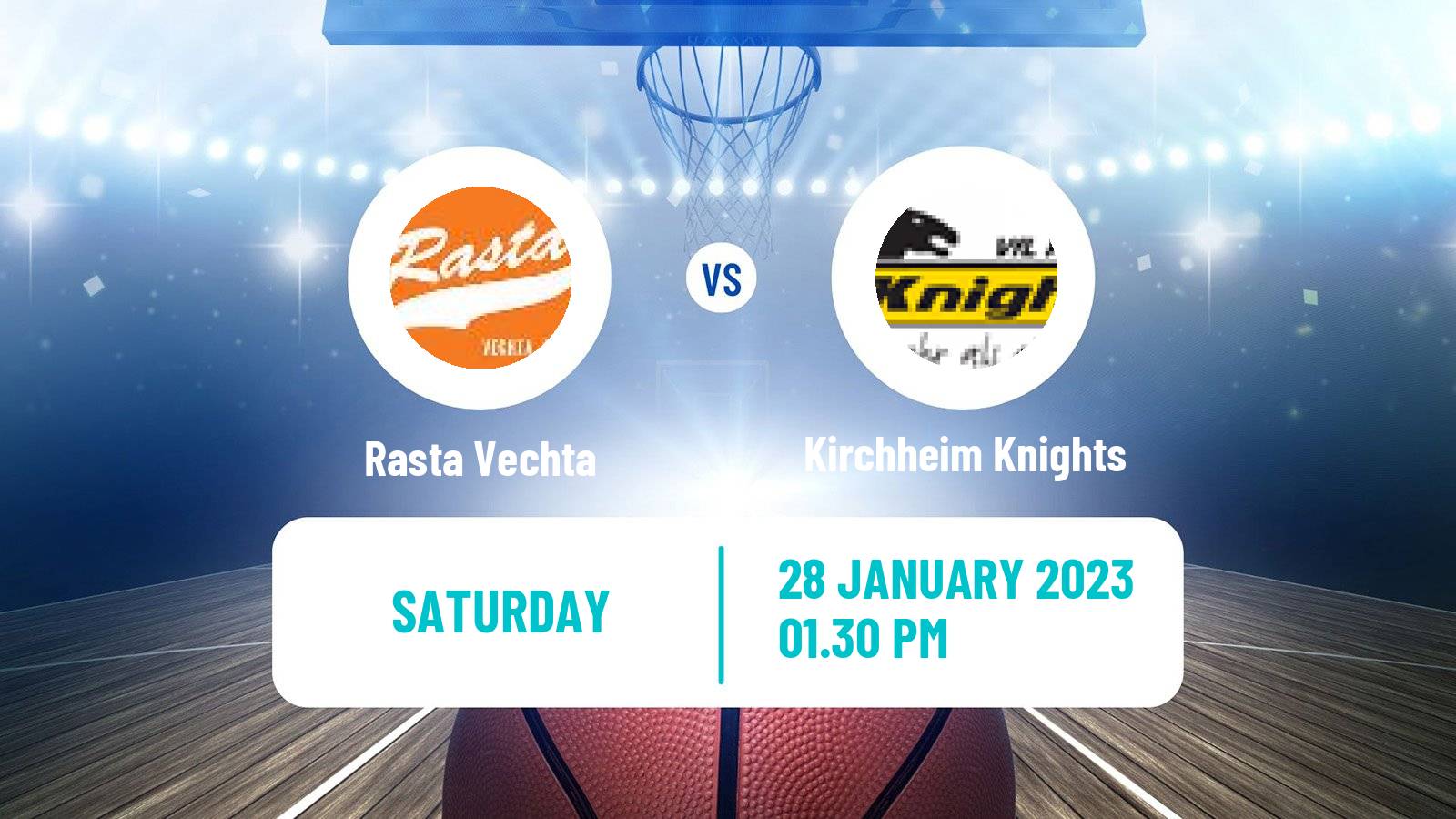 Basketball German Pro A Basketball Rasta Vechta - Kirchheim Knights